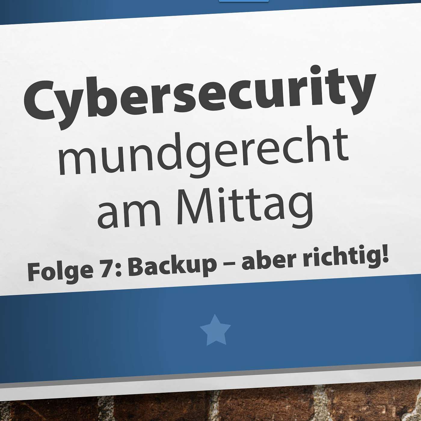 Mahlzeit! | Episode 07 | Backup - aber richtig! episode artwork