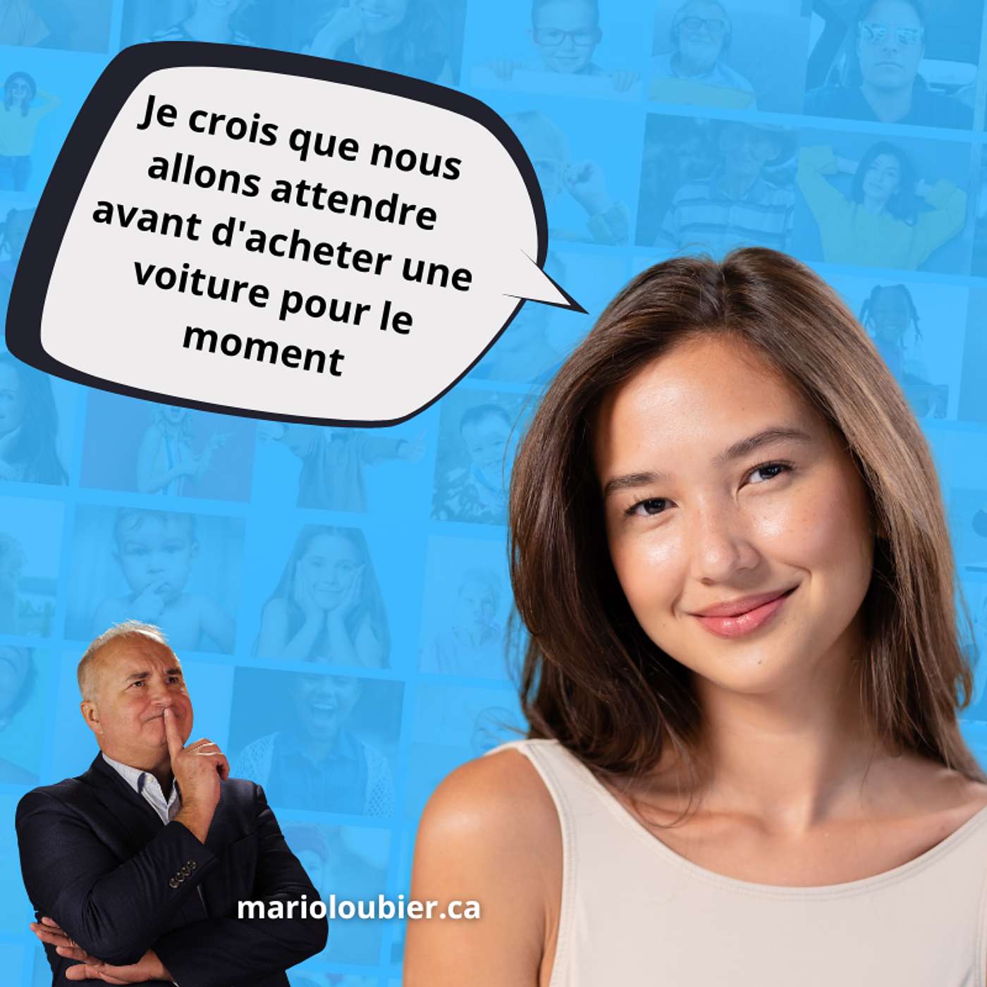 Traitement des objections / Je crois que nous allons attendre avant d'acheter une voiture pour le moment. episode artwork
