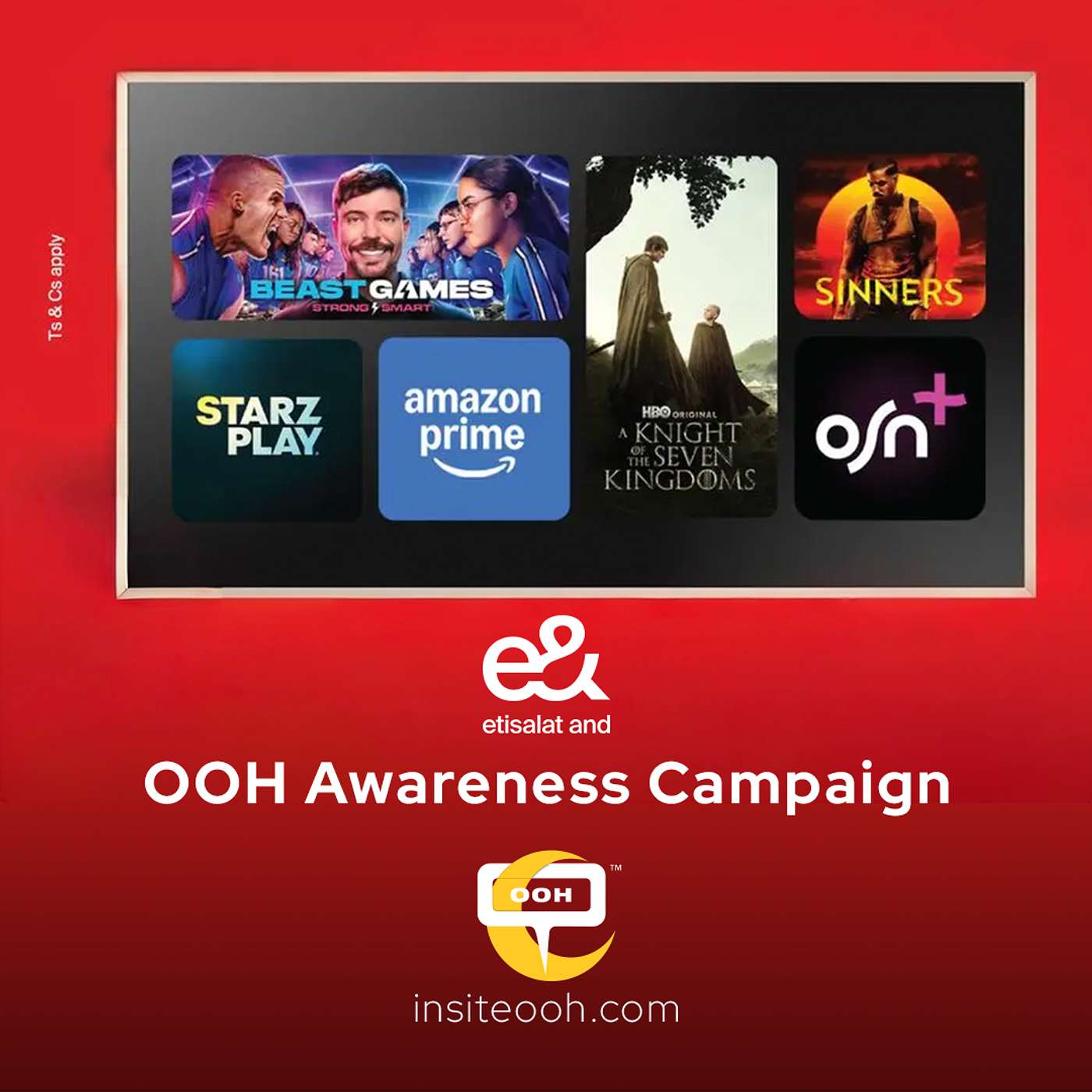 Etisalat by e& Dominates UAE Commuter Routes with Massive Samsung AI TV Campaign