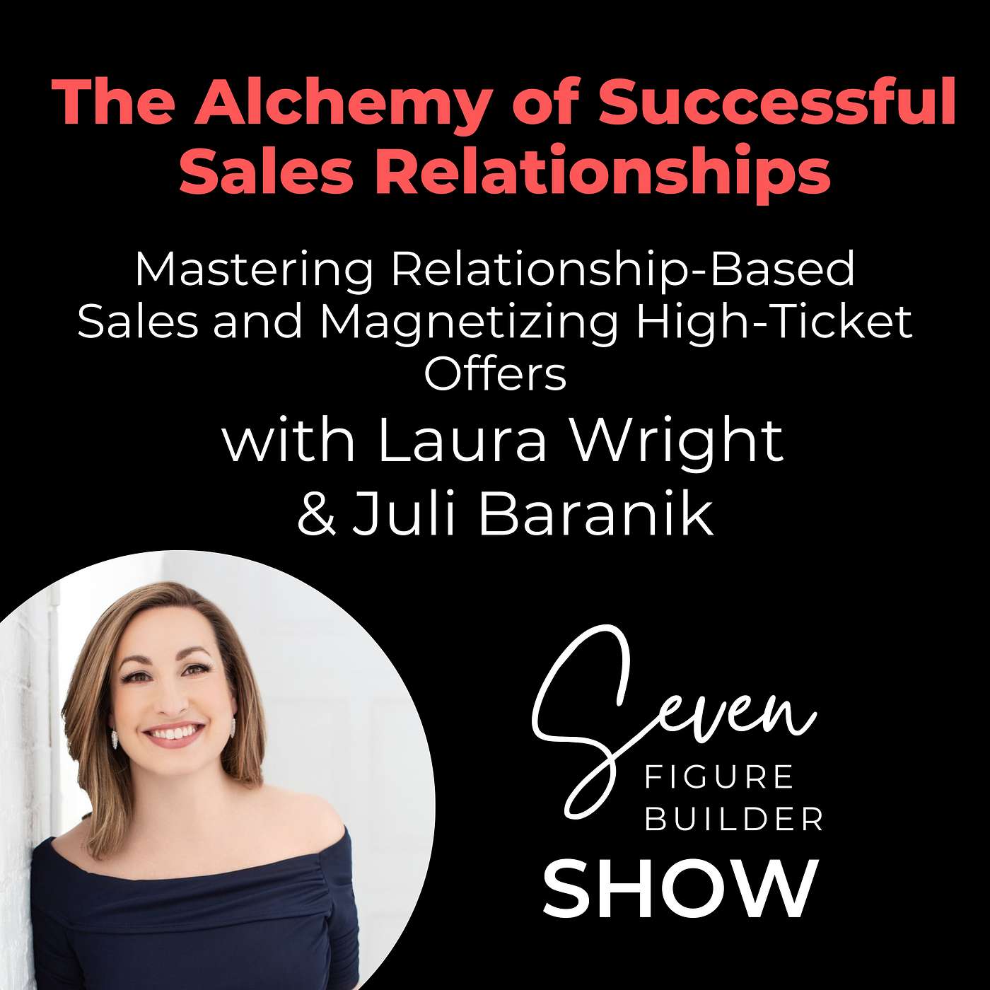 Mastering Relationship-Based Sales and Magnetizing High-Ticket Offers with Laura Wright episode artwork