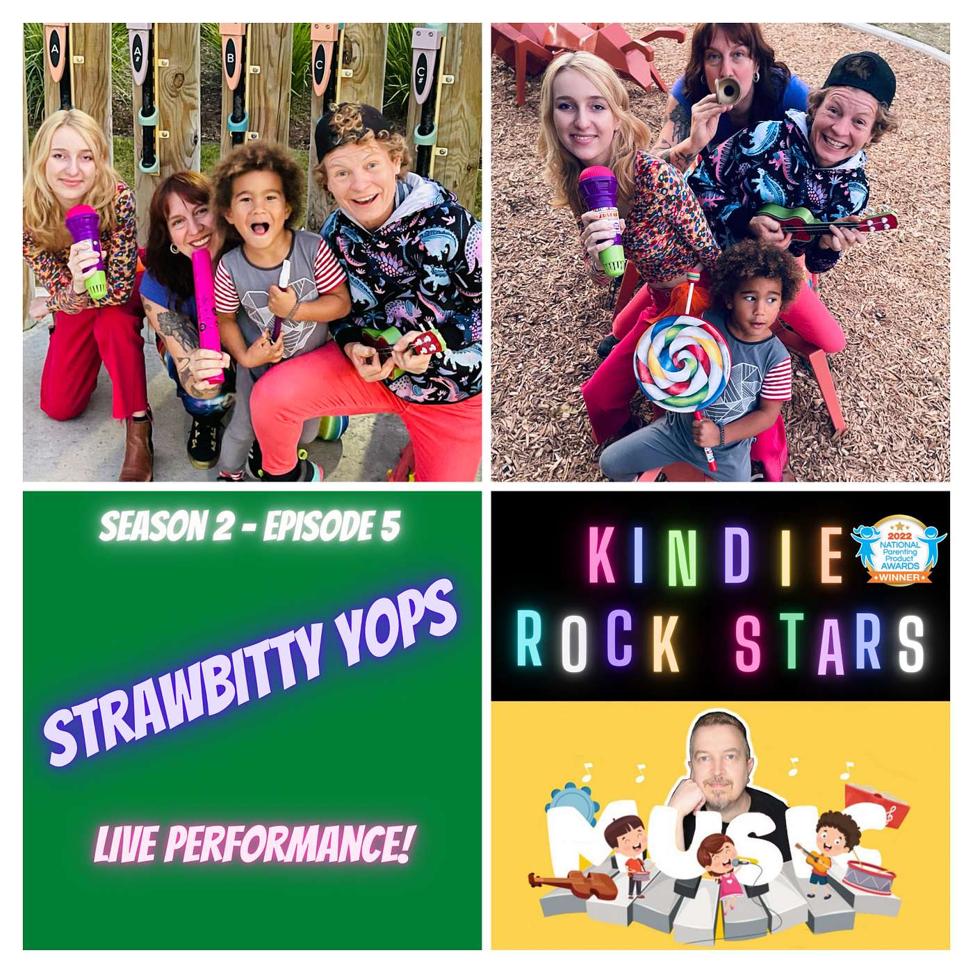 Season 2 Ep 5 - STRAWBITTY YOPS - Live Performance!