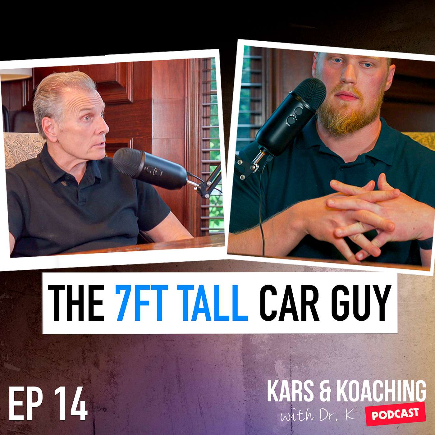 cover of episode #14: SeanHasJokes - The 7ft Tall Car Guy | Kars & Koaching