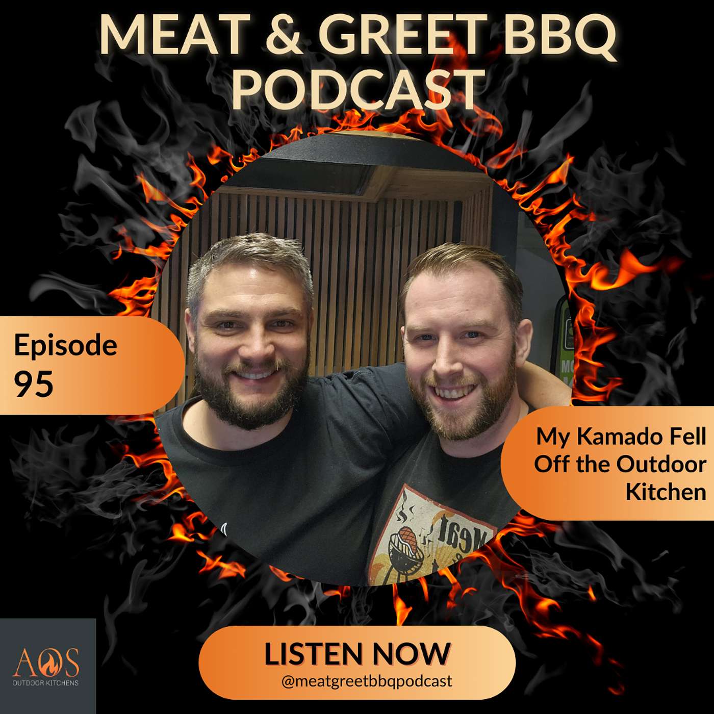 My Kamado Fell Off the Outdoor Kitchen (and it got worse from there)