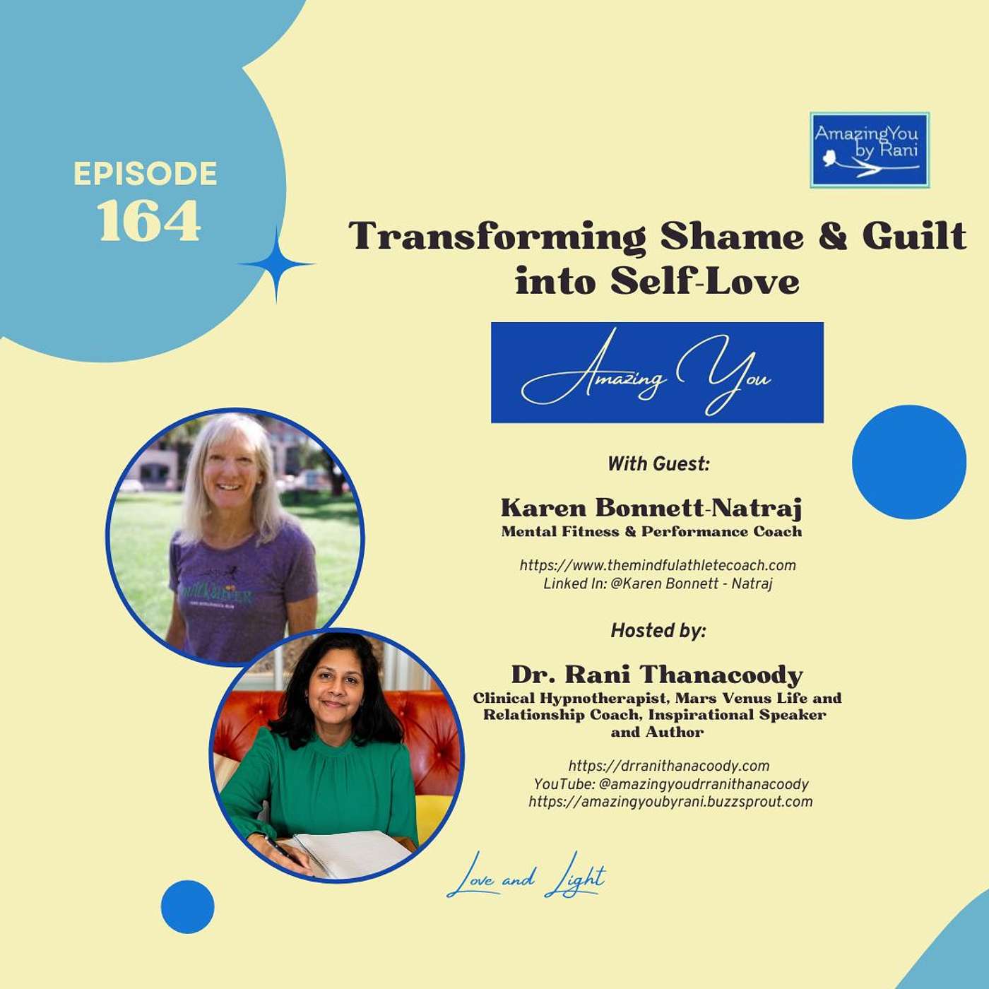 AmazingYou Podcast with Dr Rani Thanacoody