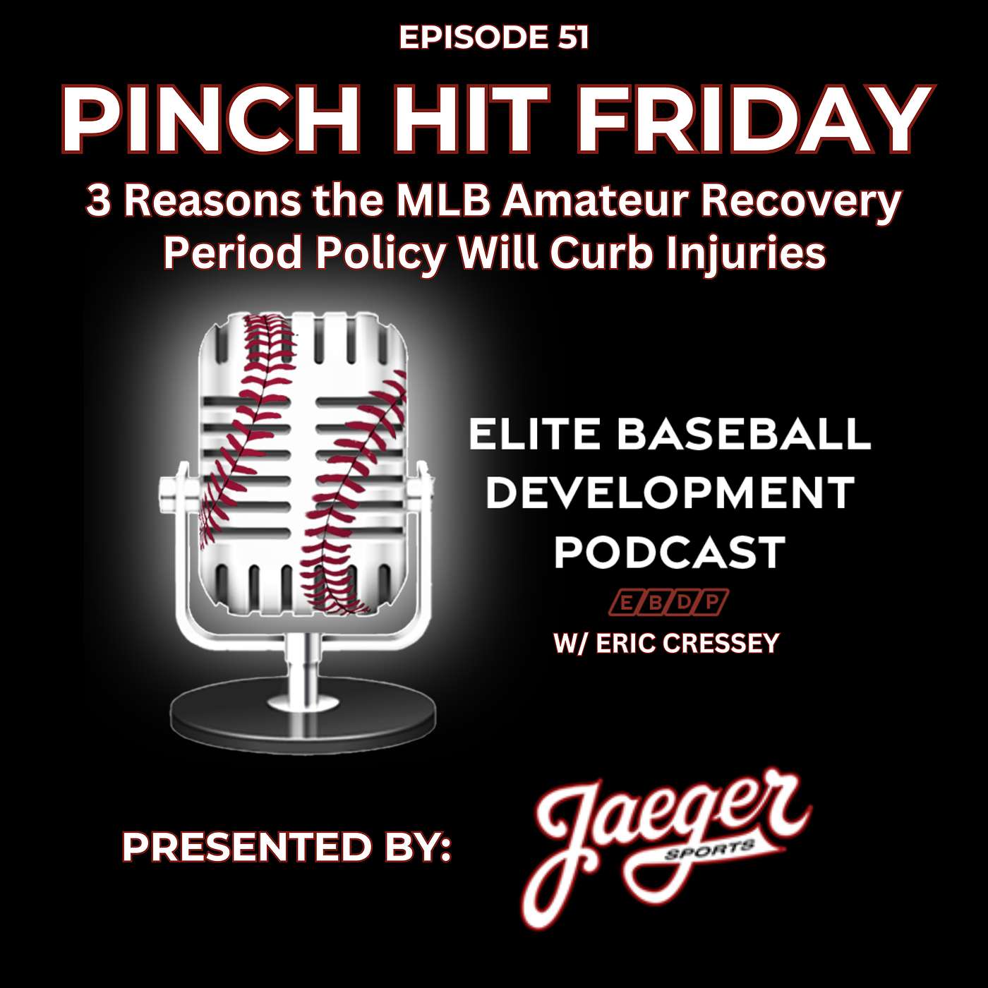 Pinch Hit Friday #51 - 3 Reasons the MLB Amateur Recovery Period Policy Will Curb Injuries