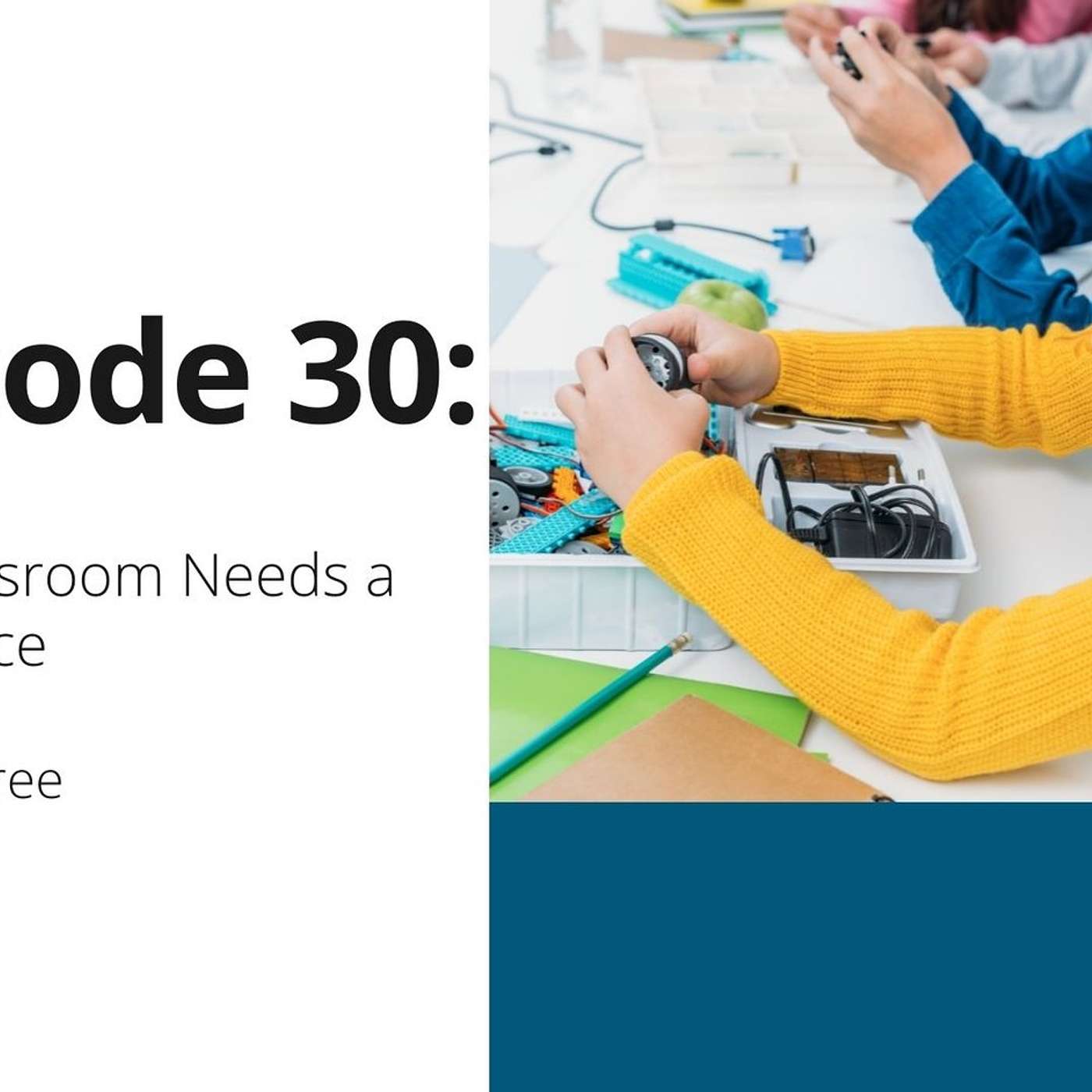 30: One Tired Teacher: Every Classroom Needs a Makerspace