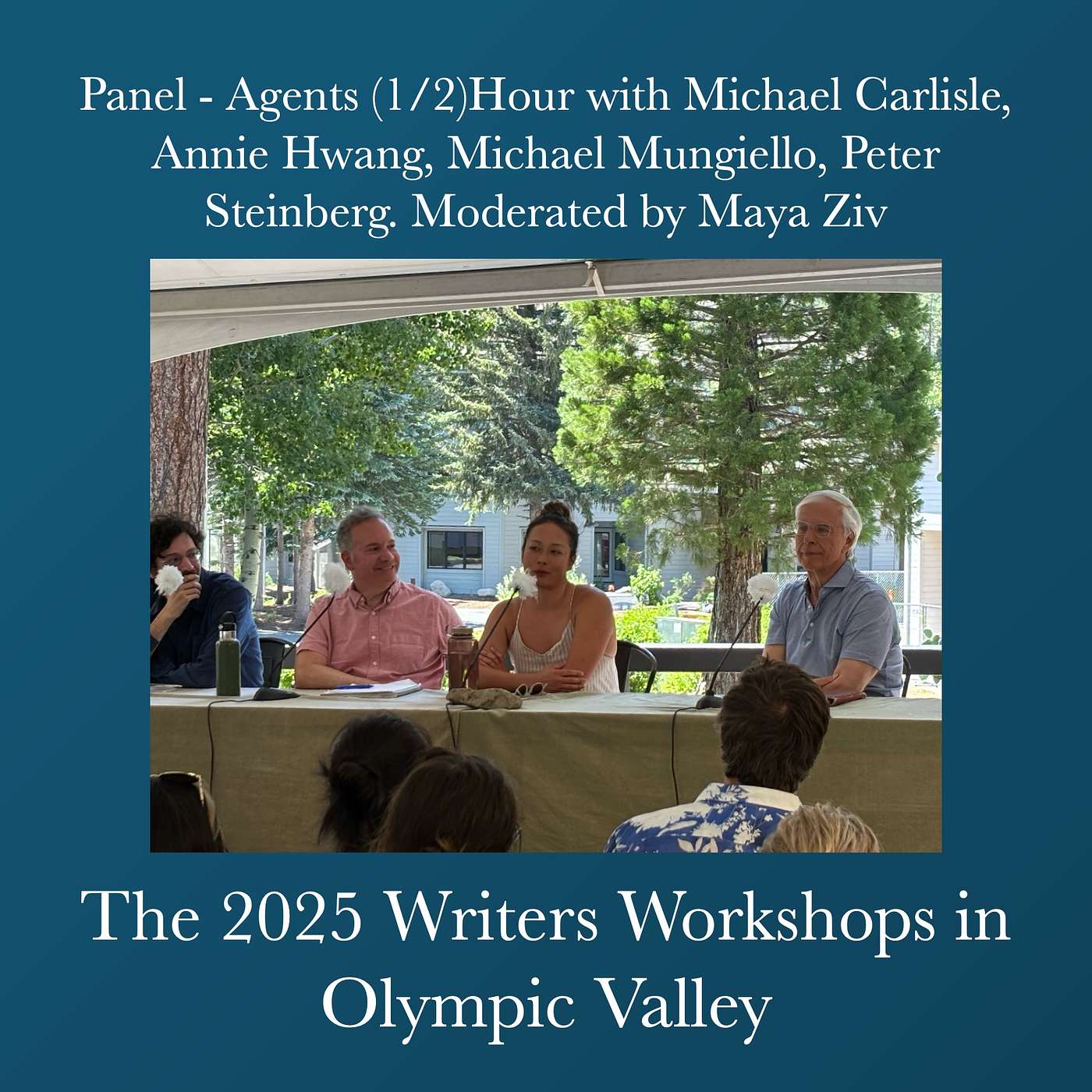 Writers Workshops 2025 - Panel - Agents (1/2)Hour with Michael Carlisle, Annie Hwang, Michael Mungiello, Peter Steinberg. Moderated by Maya Ziv episode artwork