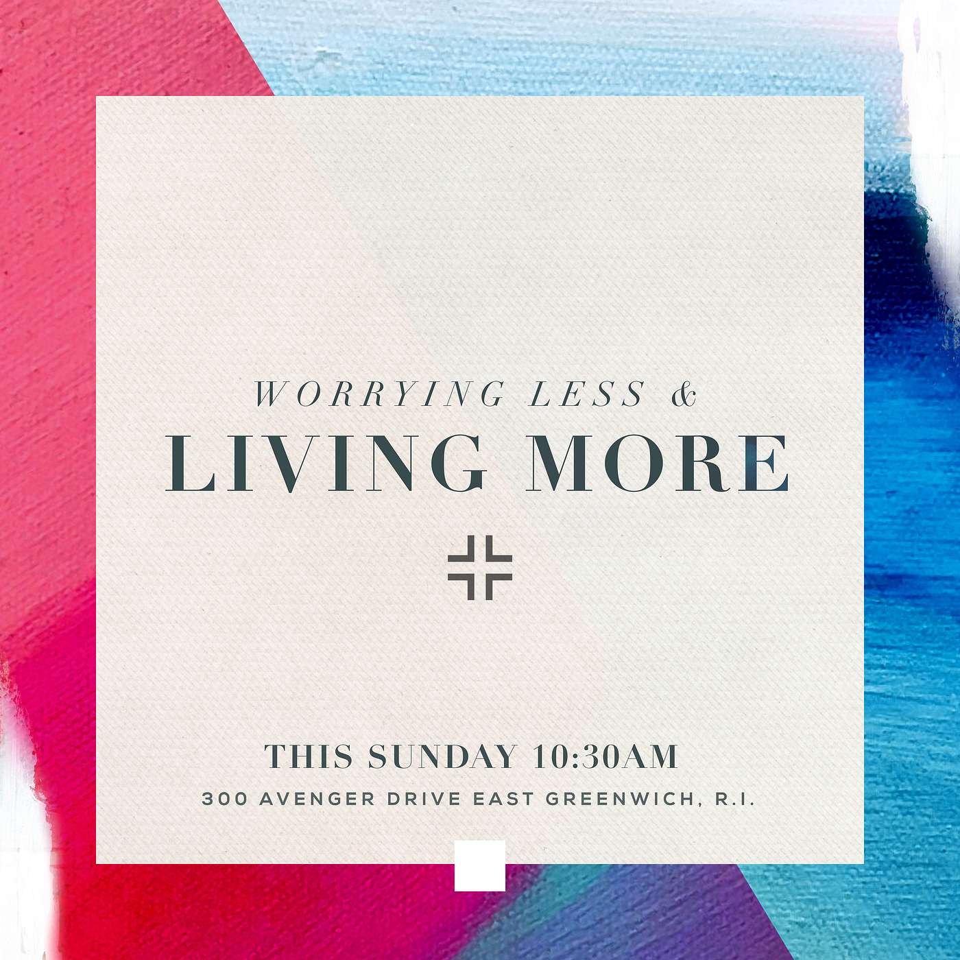 Worrying Less and Living More! Pt1 - Pastor Ron Termale