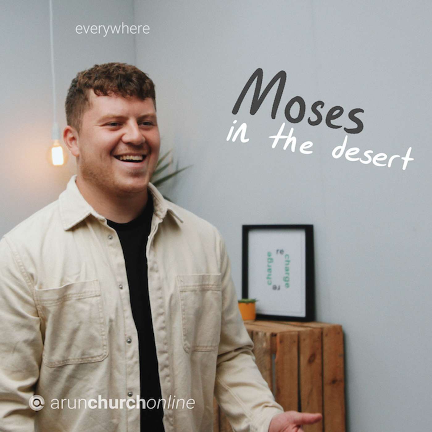 Re-charge: Moses In The Desert - Mikey Vickery-Brown episode artwork