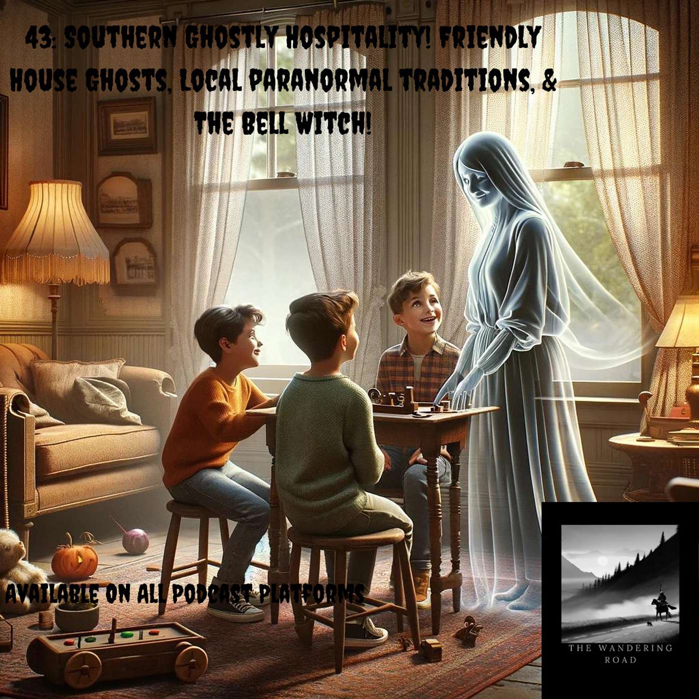 43: Southern Ghostly Hospitality! Friendly House Ghosts, Local paranormal traditions, & The Bell Witch!