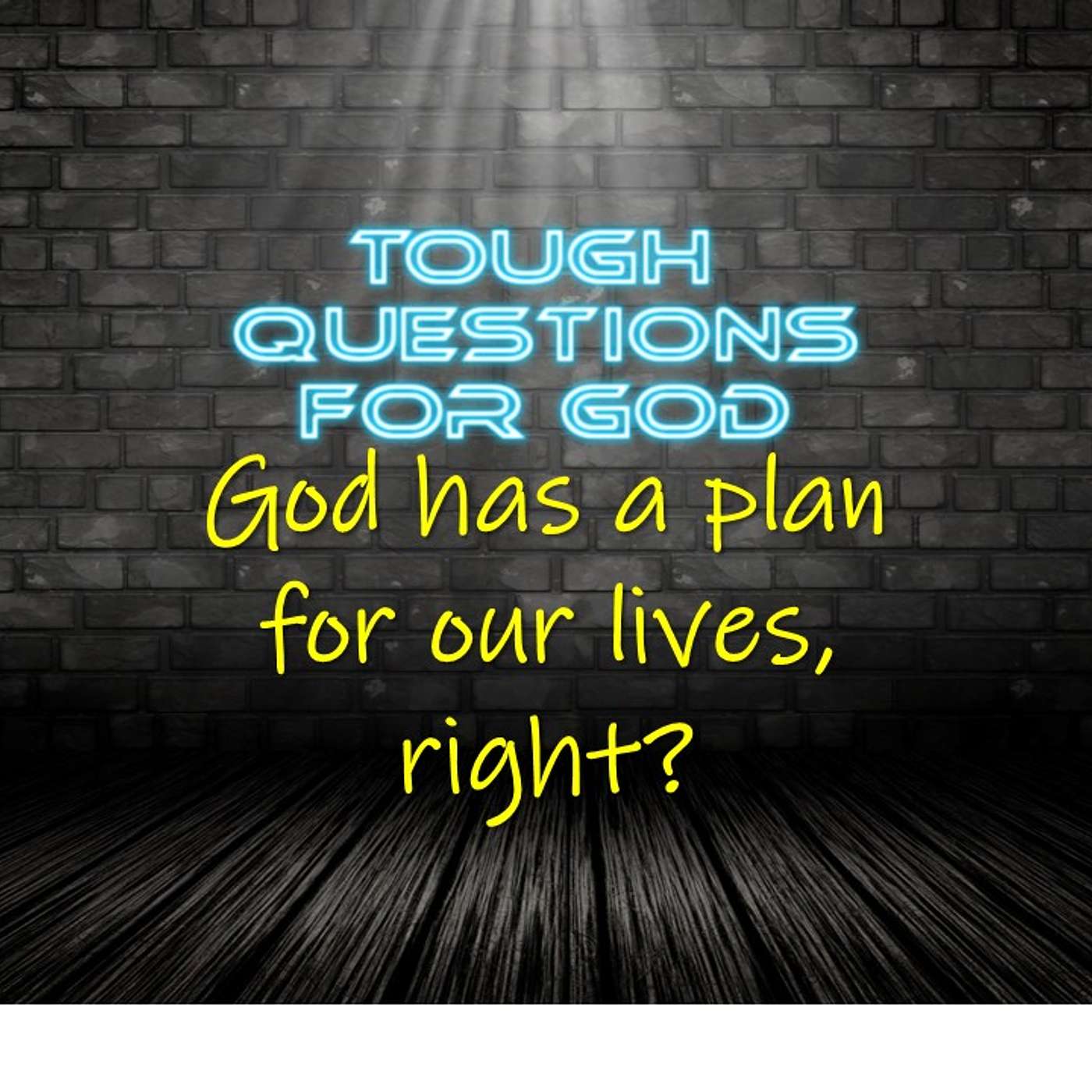 God has a plan, right?   (1-Minute Devotion) episode artwork
