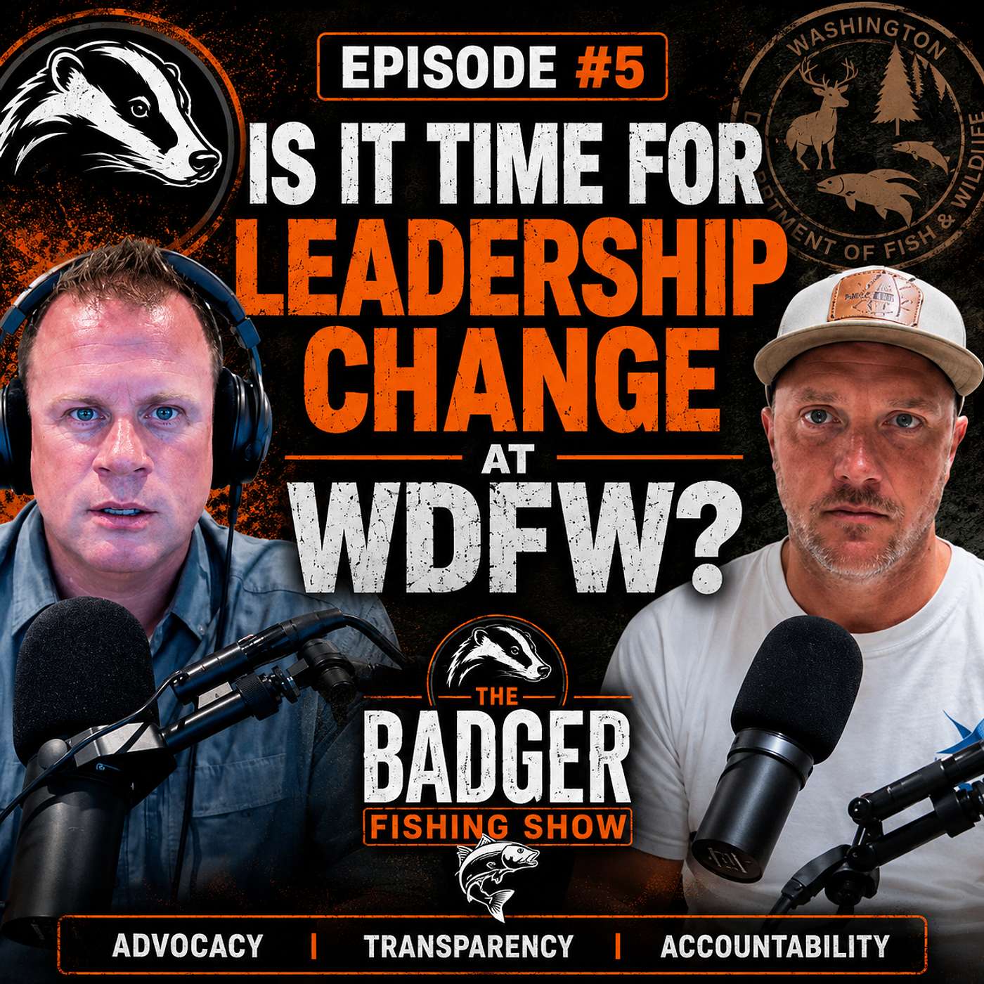 Is It Time for Leadership Change at WDFW? | Badger Fishing Show Ep. 5 episode artwork