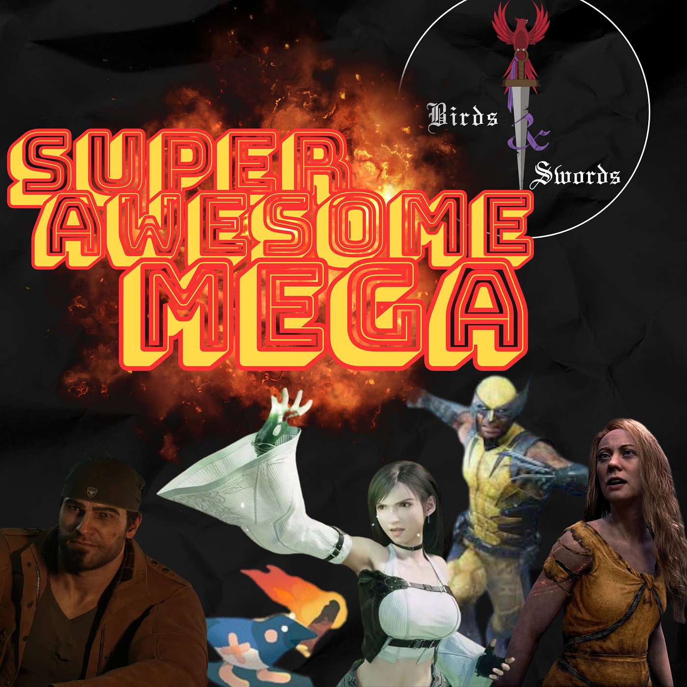Birds & Swords - LVL5: E7 "Super Awesome Mega Badass Week of Video Game Trailers"