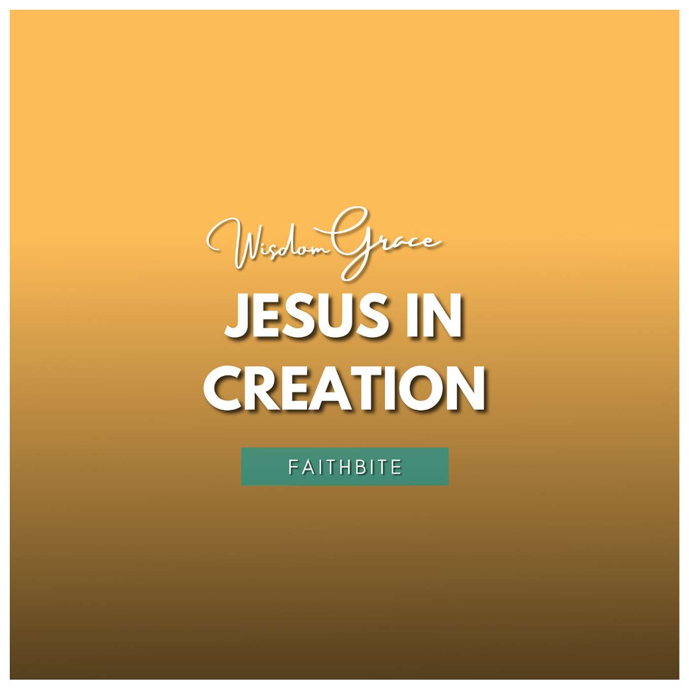 FaithBite - Jesus In Creation