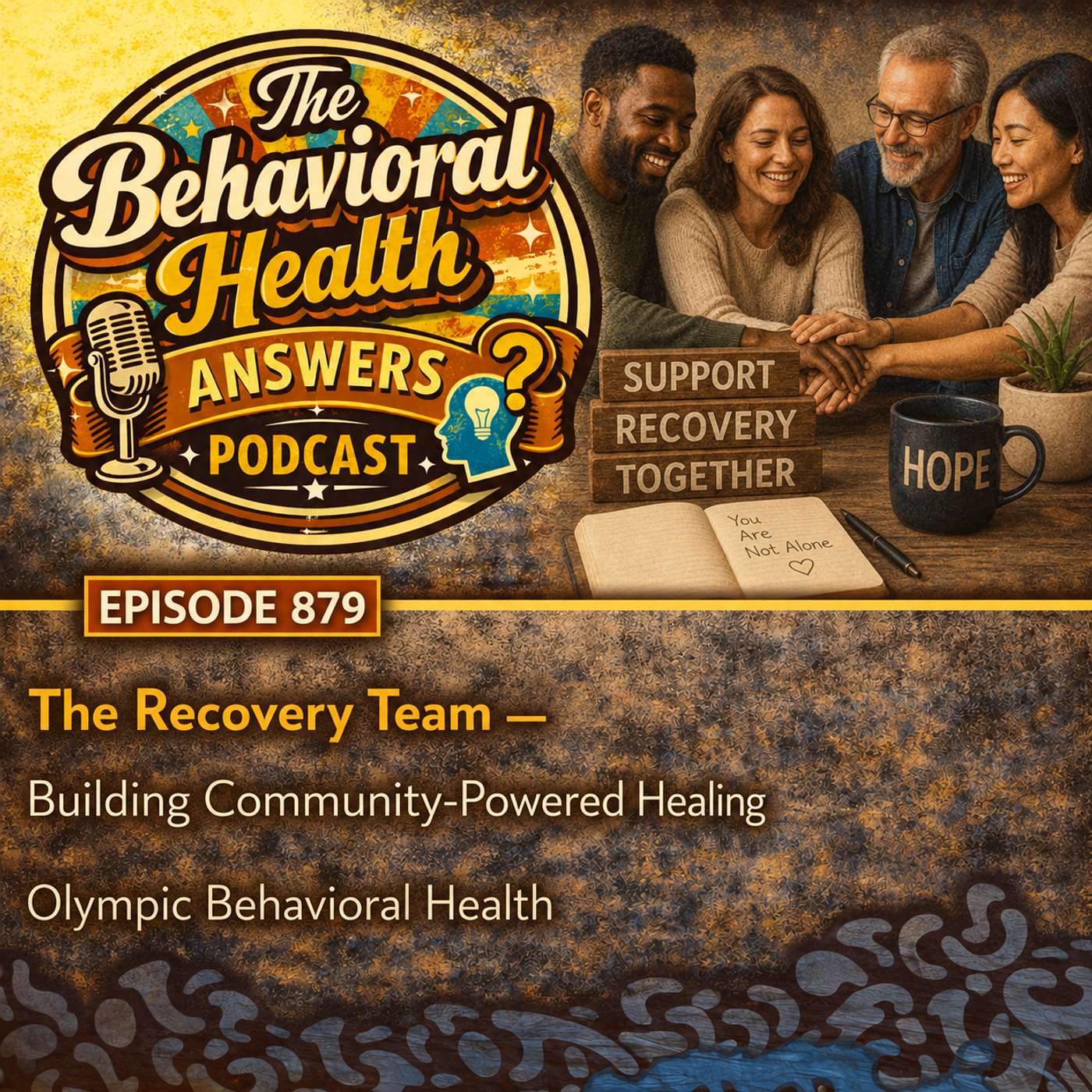 Episode 879: The Recovery Team - Building Community-Powered Healing | Olympic Behavioral Health episode artwork