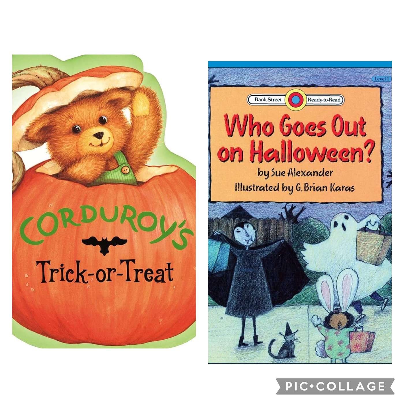 Double Header Halloween: Corduroy’s Trick or Treat ; Who goes out on Halloween?