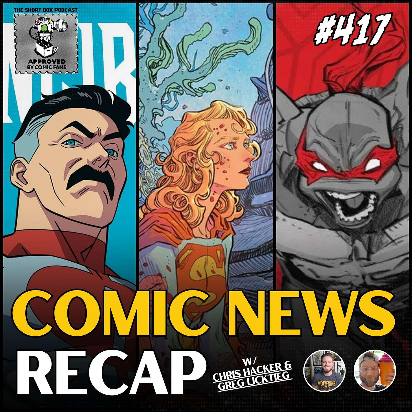 Comic News Recap: Invincible Lawsuit, Supergirl Casting, and Jason Aaron's New TMNT Series