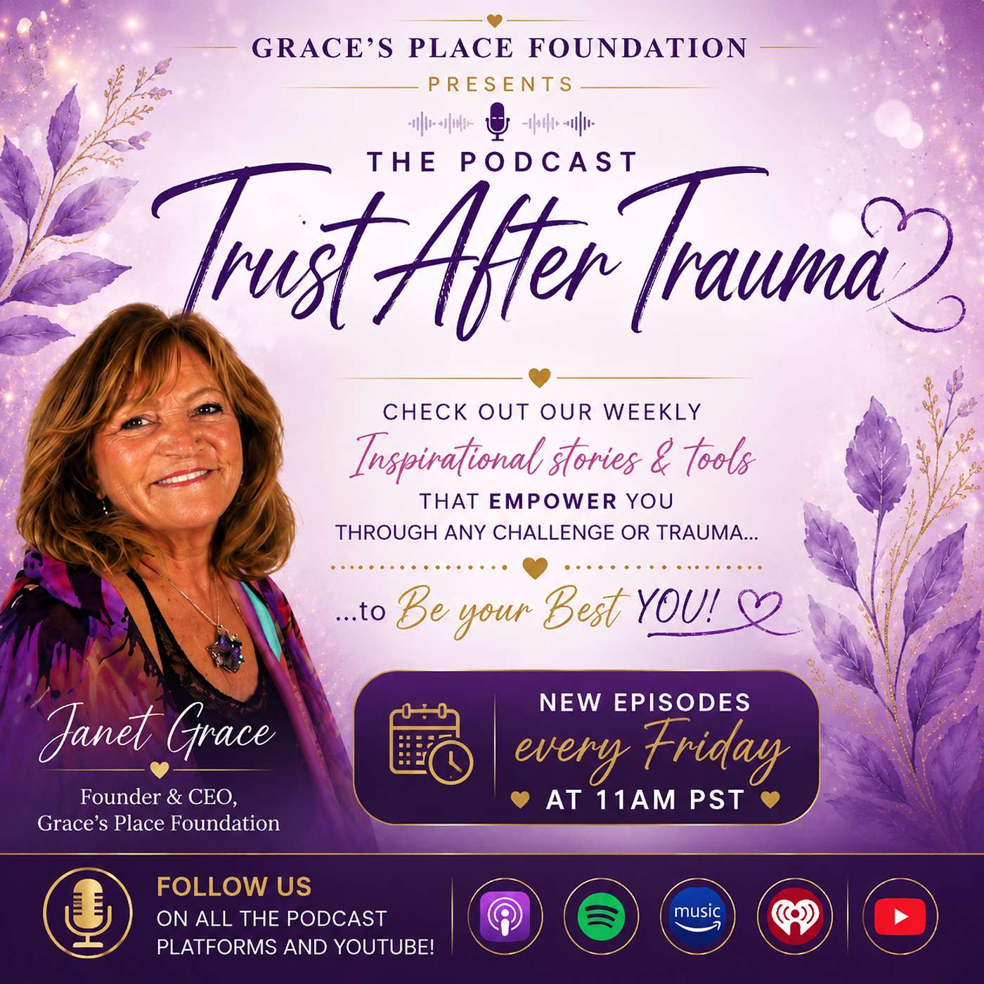 "Trust After Trauma" Podcast podcast artwork