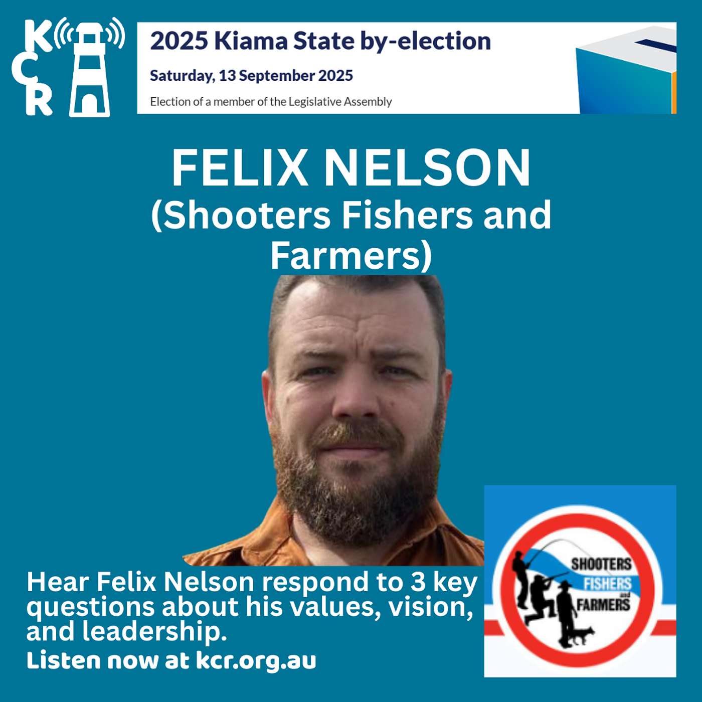 By-election; Felix Nelson episode artwork
