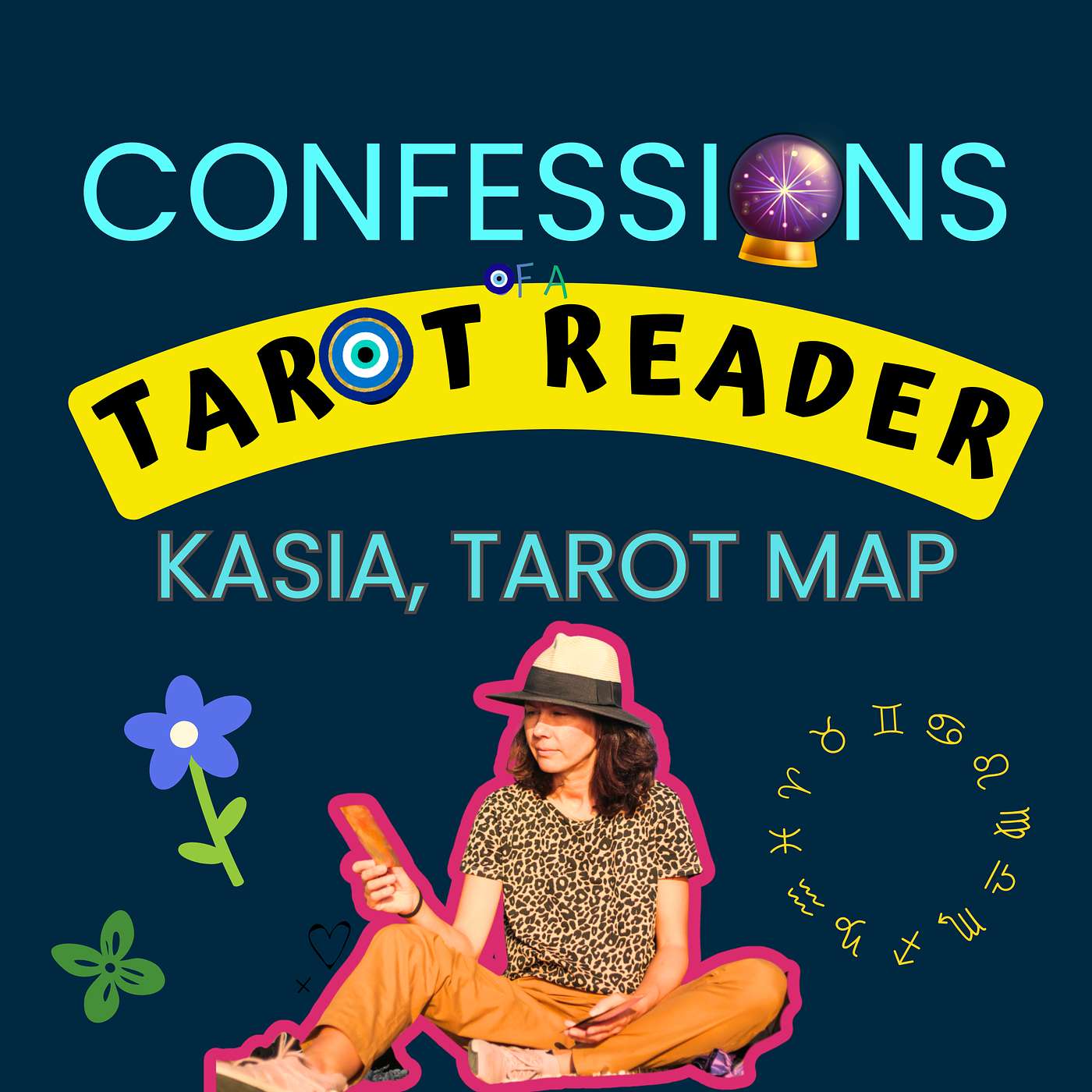 62. Kasia, Tarot Map - Tarot and Menopause, Crone's Compass, Plant Ally, Crystal Ally, Astrology, Tarot Decks and AI, Building community, Spiritual teachers and development