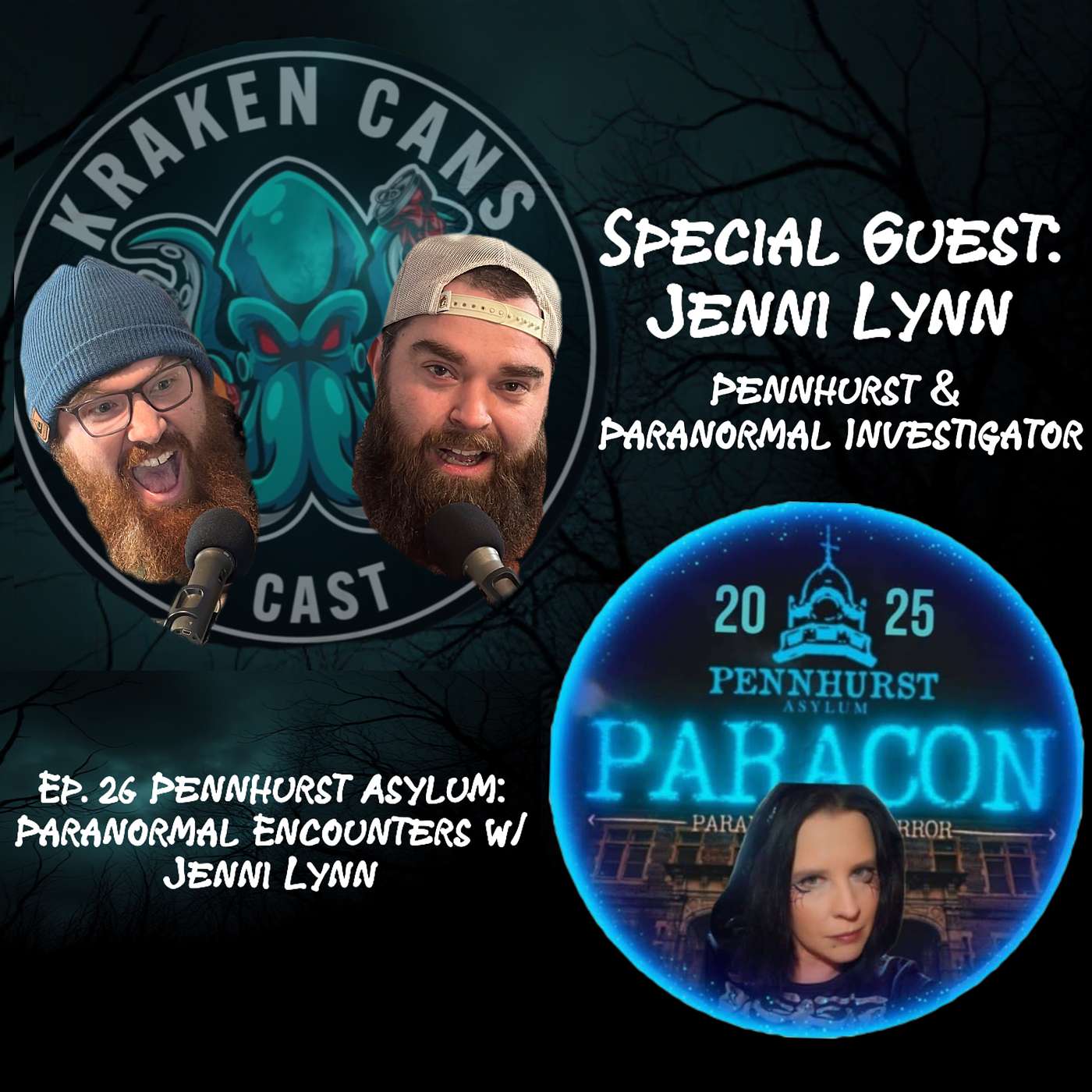 Kraken Cans Cast: Cryptids, Urban Legends, and All Things Spooky