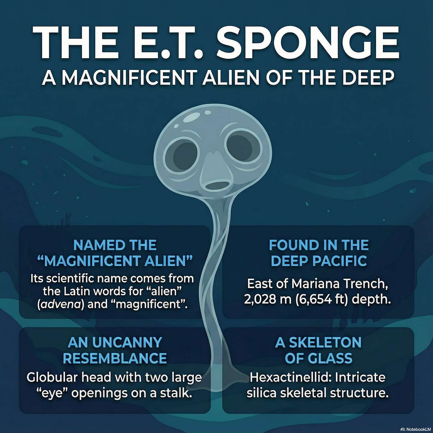 Advhena magnifica: The Glass Sponge with a Nervous Cobweb episode artwork