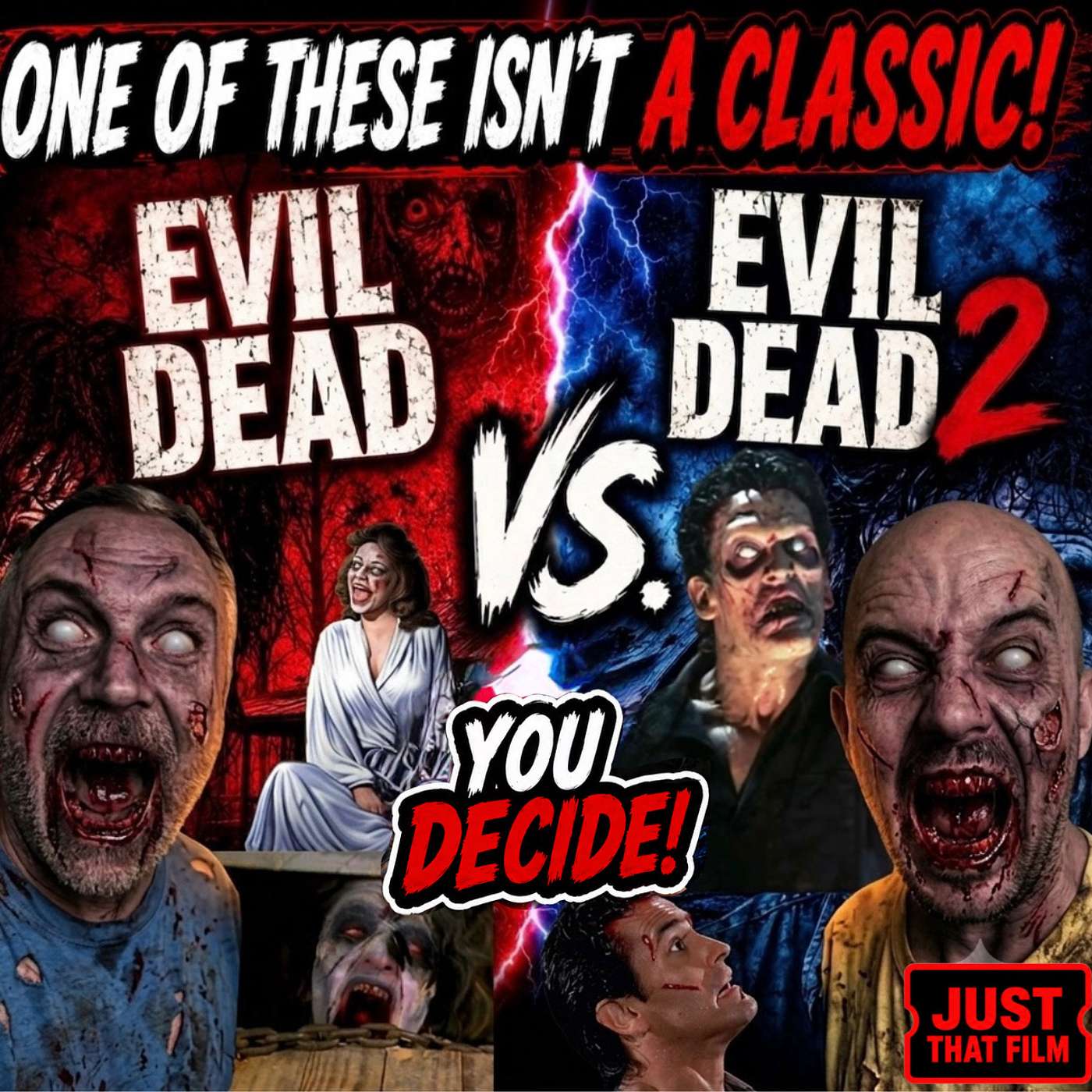 Evil Dead vs Evil Dead II: One of Us Thinks a Horror Classic Is Overrated! 🪓 episode artwork