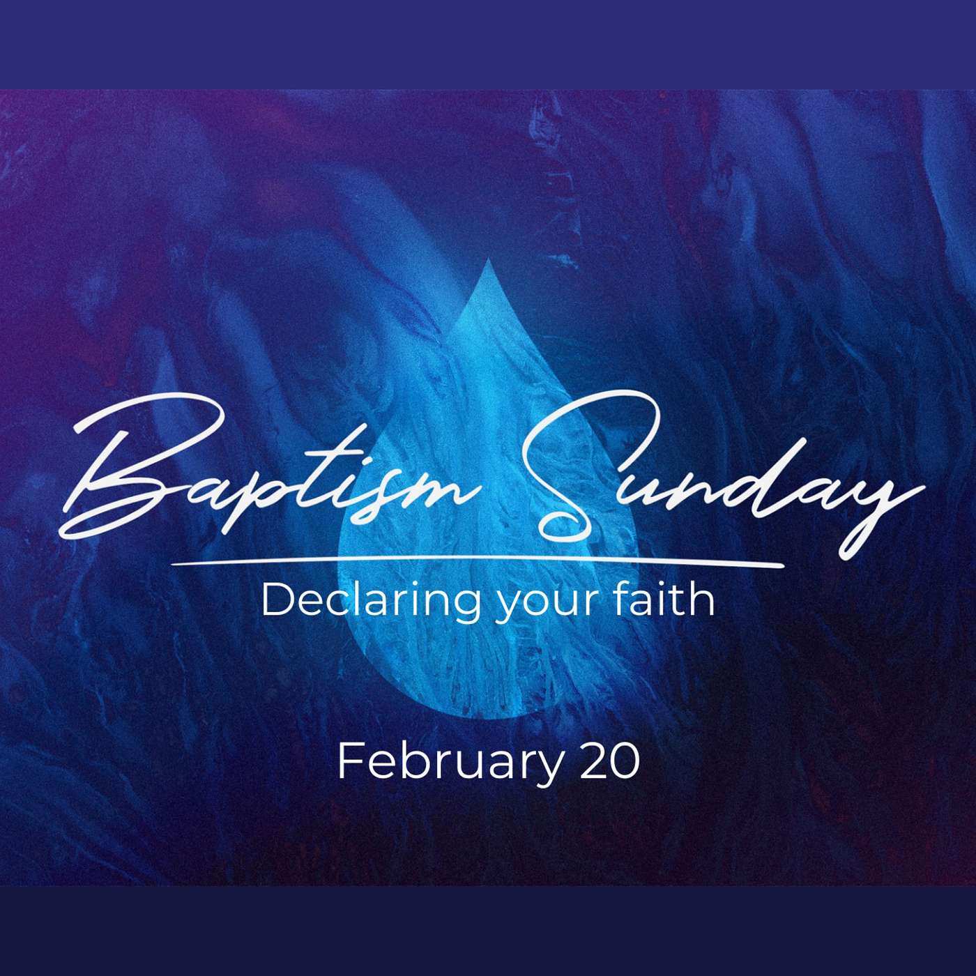 Baptism Sunday