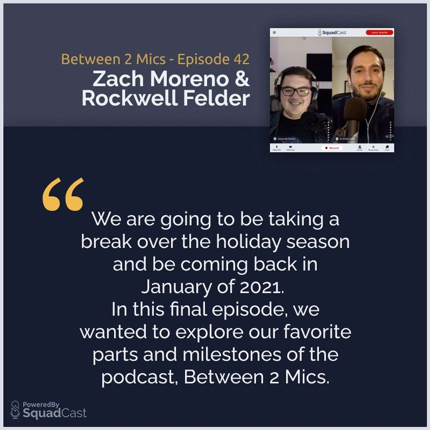 Between Two Mics: The Remote Recording Podcast