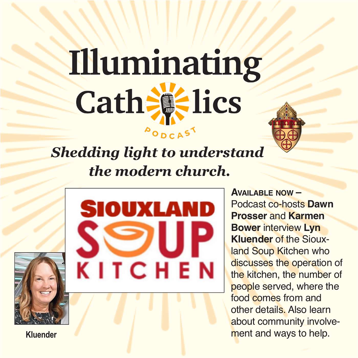 Feeding the hungry with Lyn Kluender of The Siouxland Soup Kitchen episode artwork