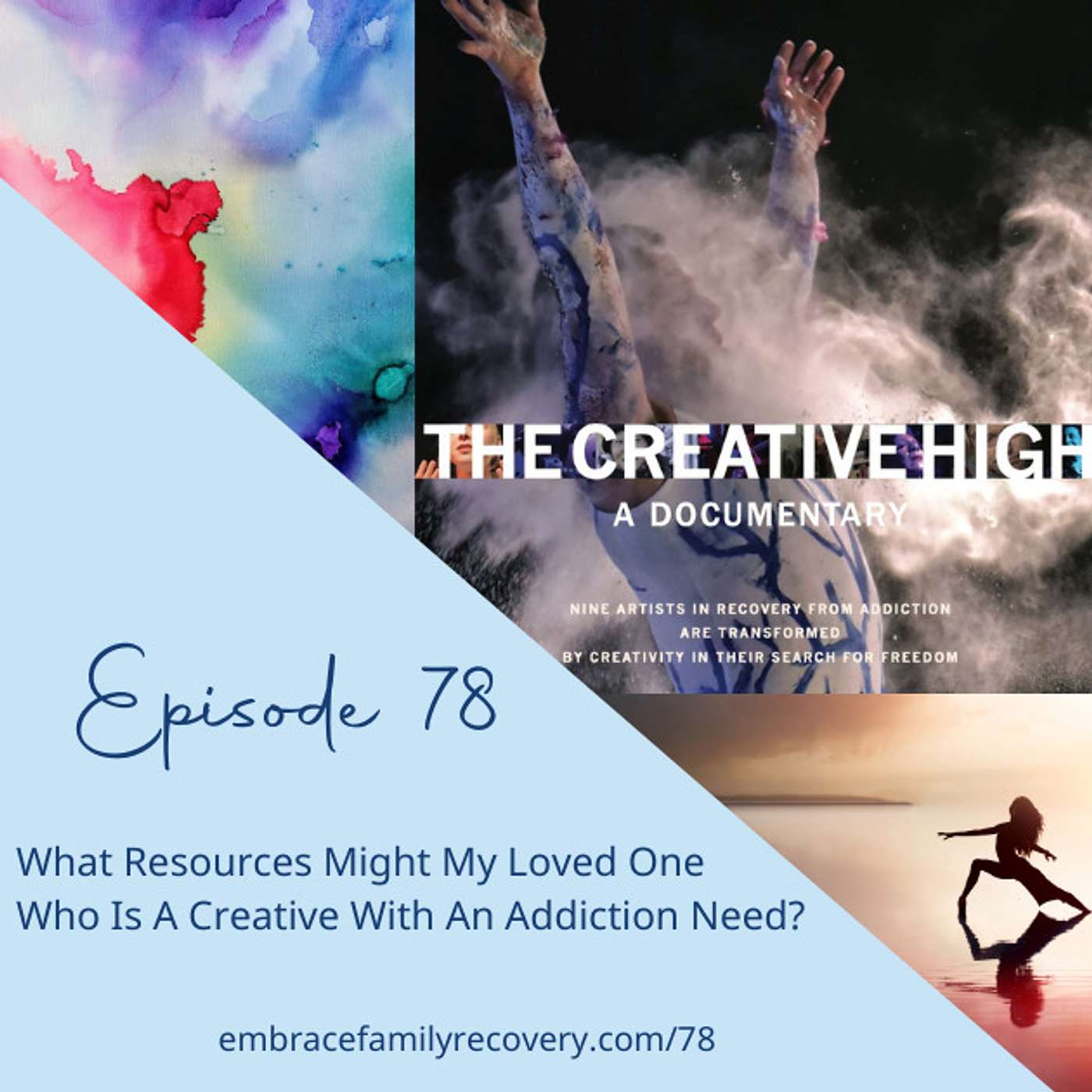 Ep 78 - What Resources Might My Loved One Who Is A Creative With An Addiction Need?