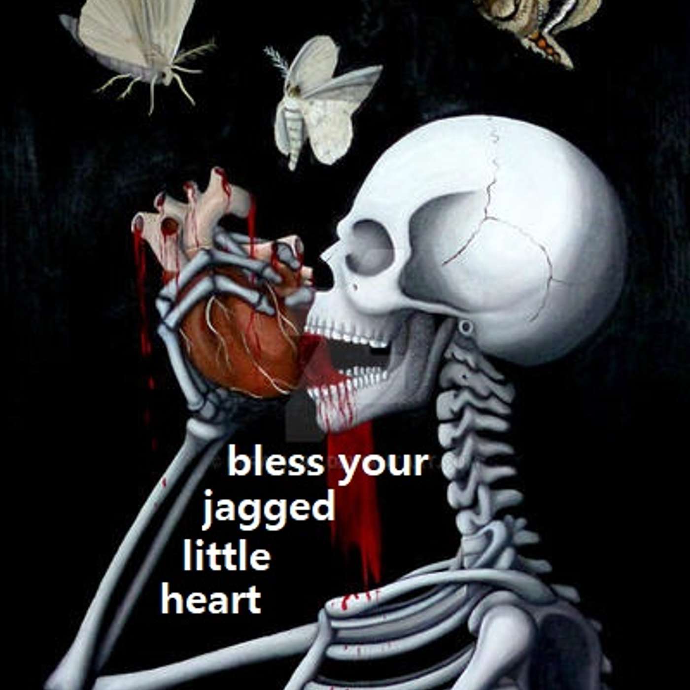 Bless Your Jagged Little Heart artwork