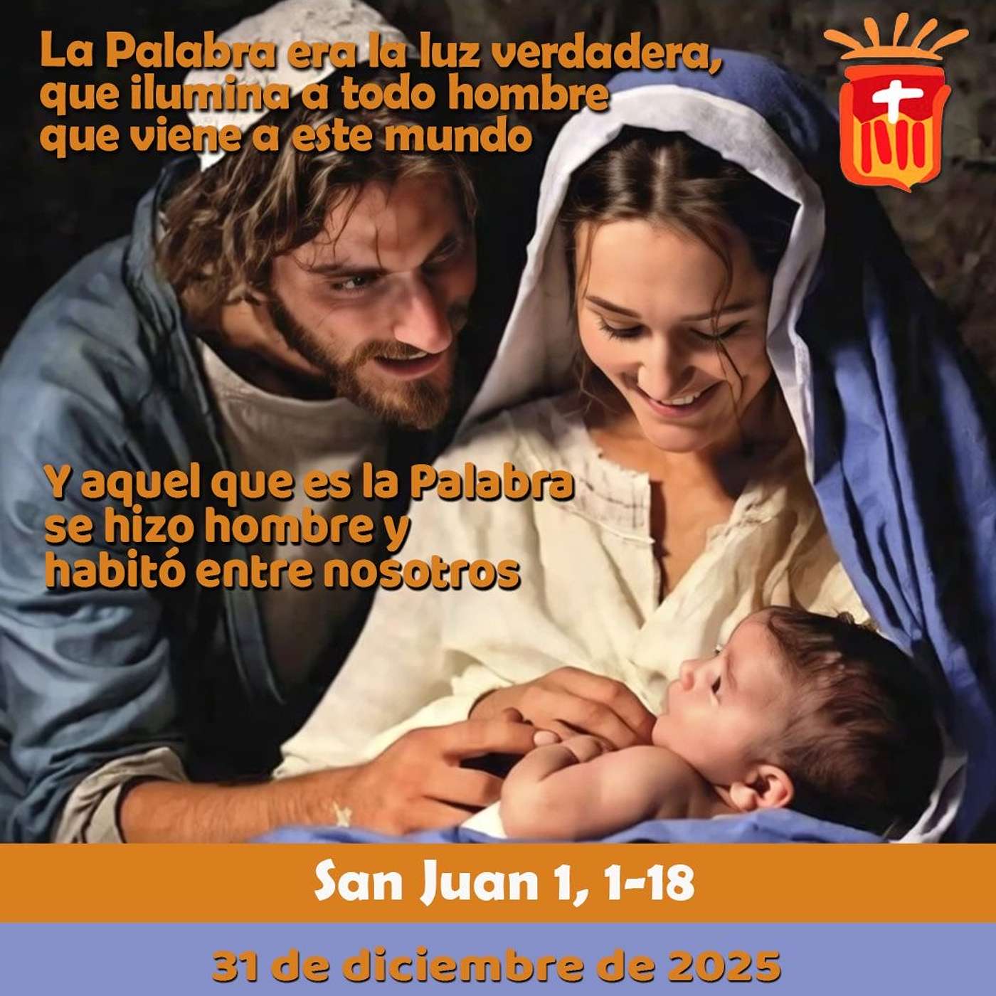 2025-12-31 San Juan 1, 1-18: Miércoles de la Octava de Navidad