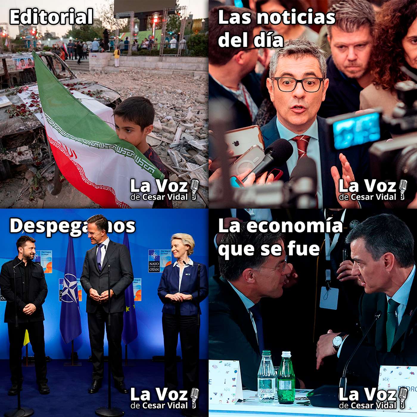 Programa Completo de La Voz de César Vidal - 24/06/25