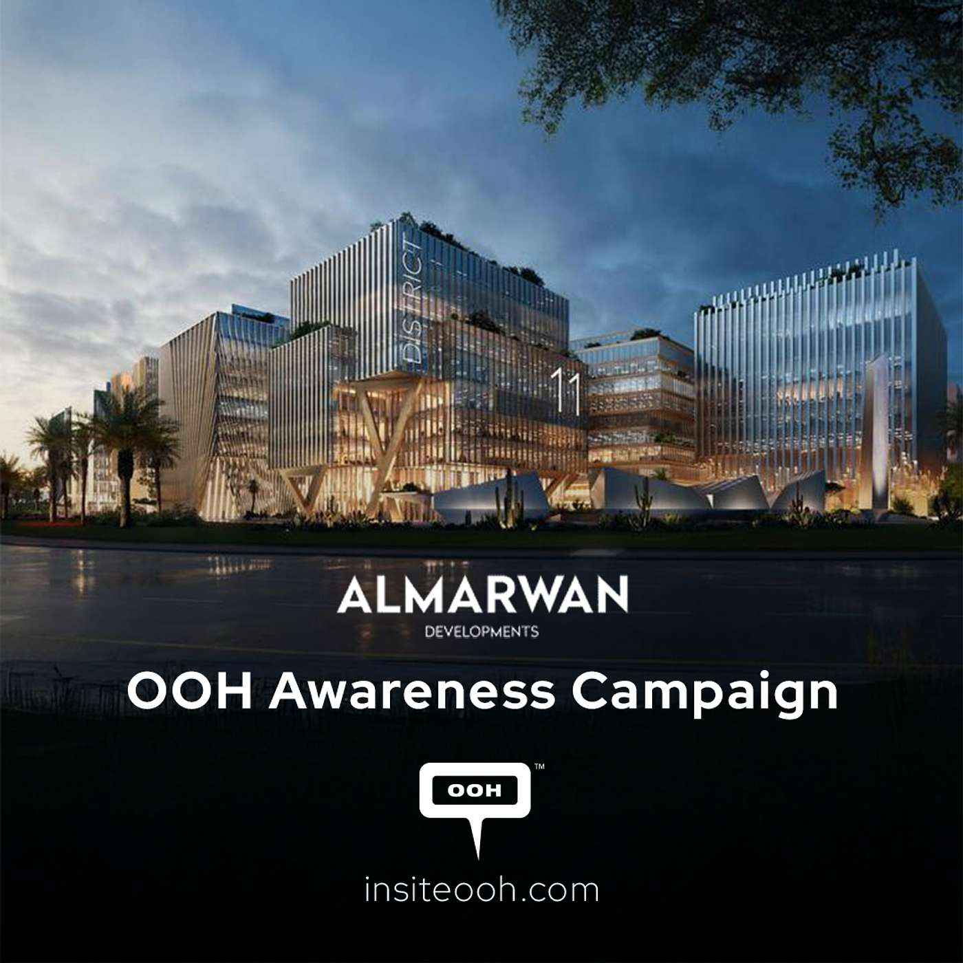 District 11 by Al Marwan Gives the Future an Address on Dubai's Billboards