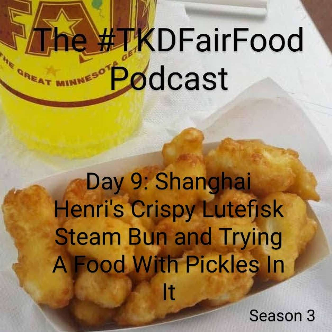 Day 9: Shanghai Henri's Crispy Lutefish Steam Bun and Trying a Food With Pickles In It