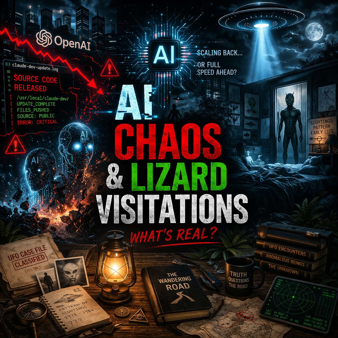 162: AI Chaos & Dean’s UFO Encounters Revisited: Was He Visited? episode artwork