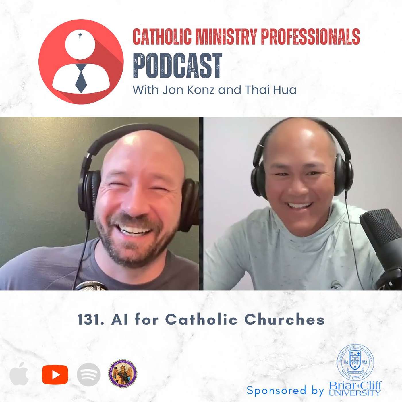 AI for Catholic Churches episode artwork