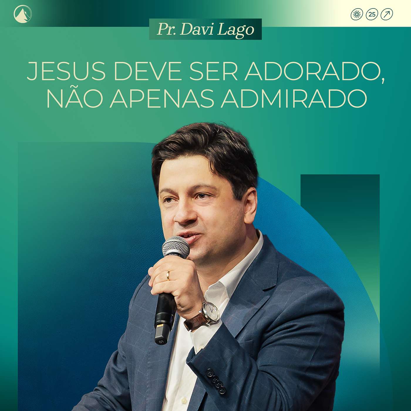 JESUS DEVE SER ADORADO NÃO APENAS ADMIRADO // PR. DAVI LAGO