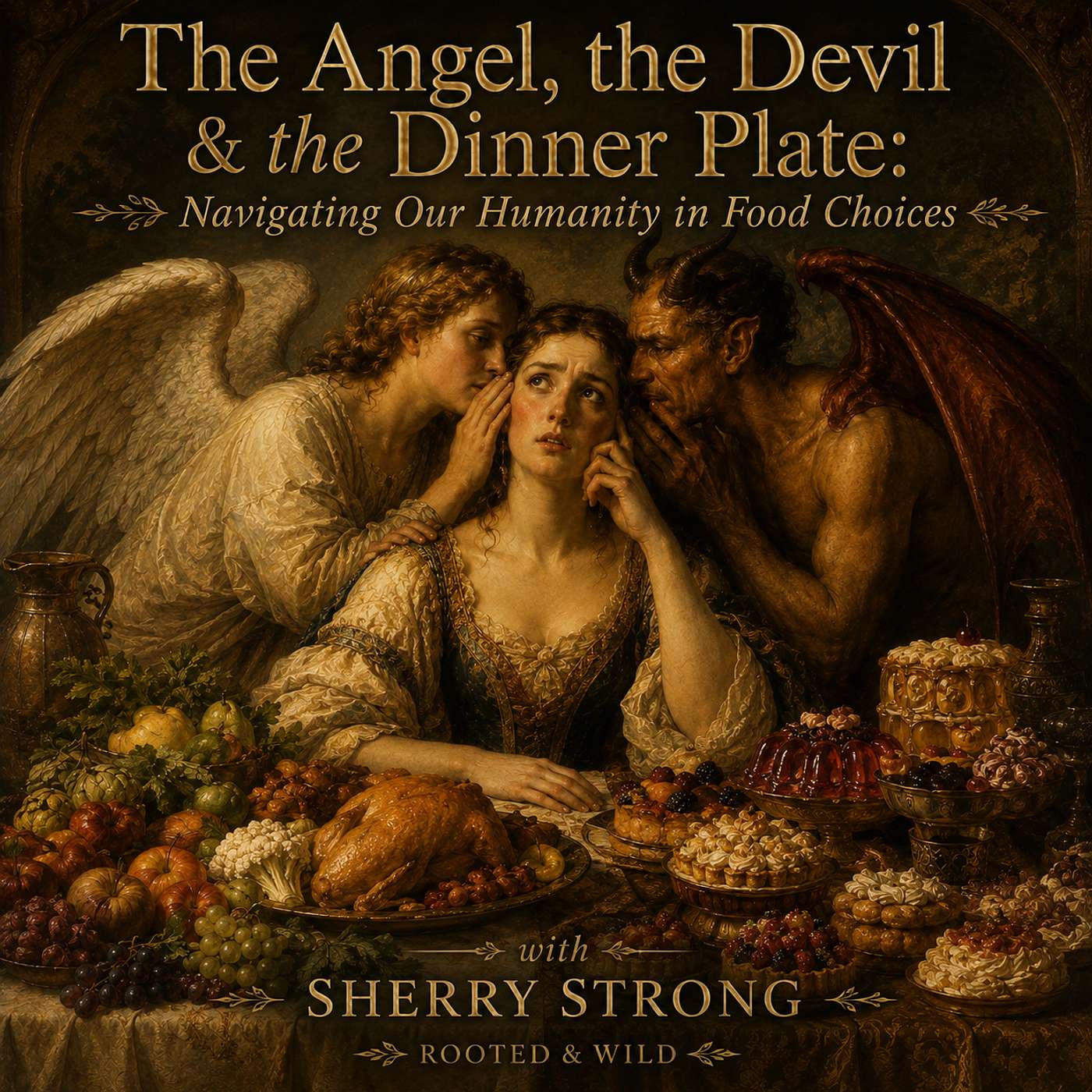 The Angel, the Devil & the Dinner Plate: Navigating Our Humanity in Food Choices | Sherry Strong episode artwork