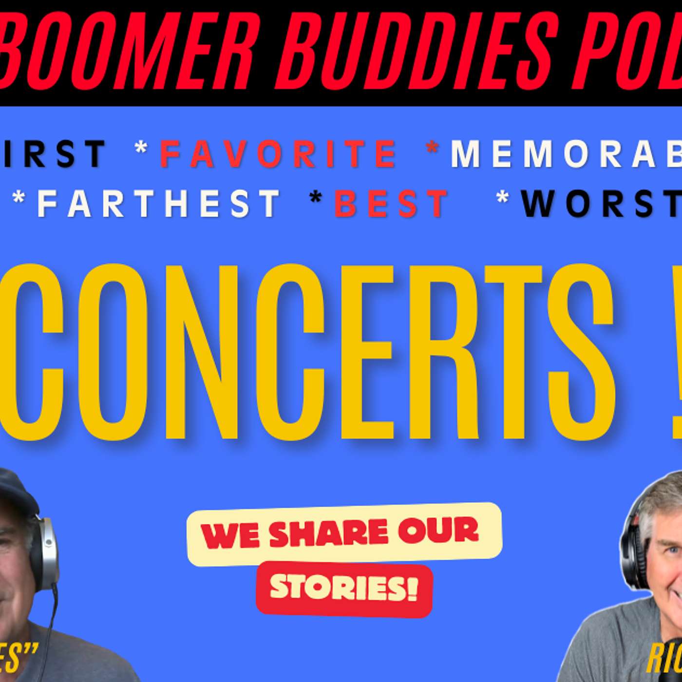 My Boomer Buddies Podcast Telling It Like It Was And Is!