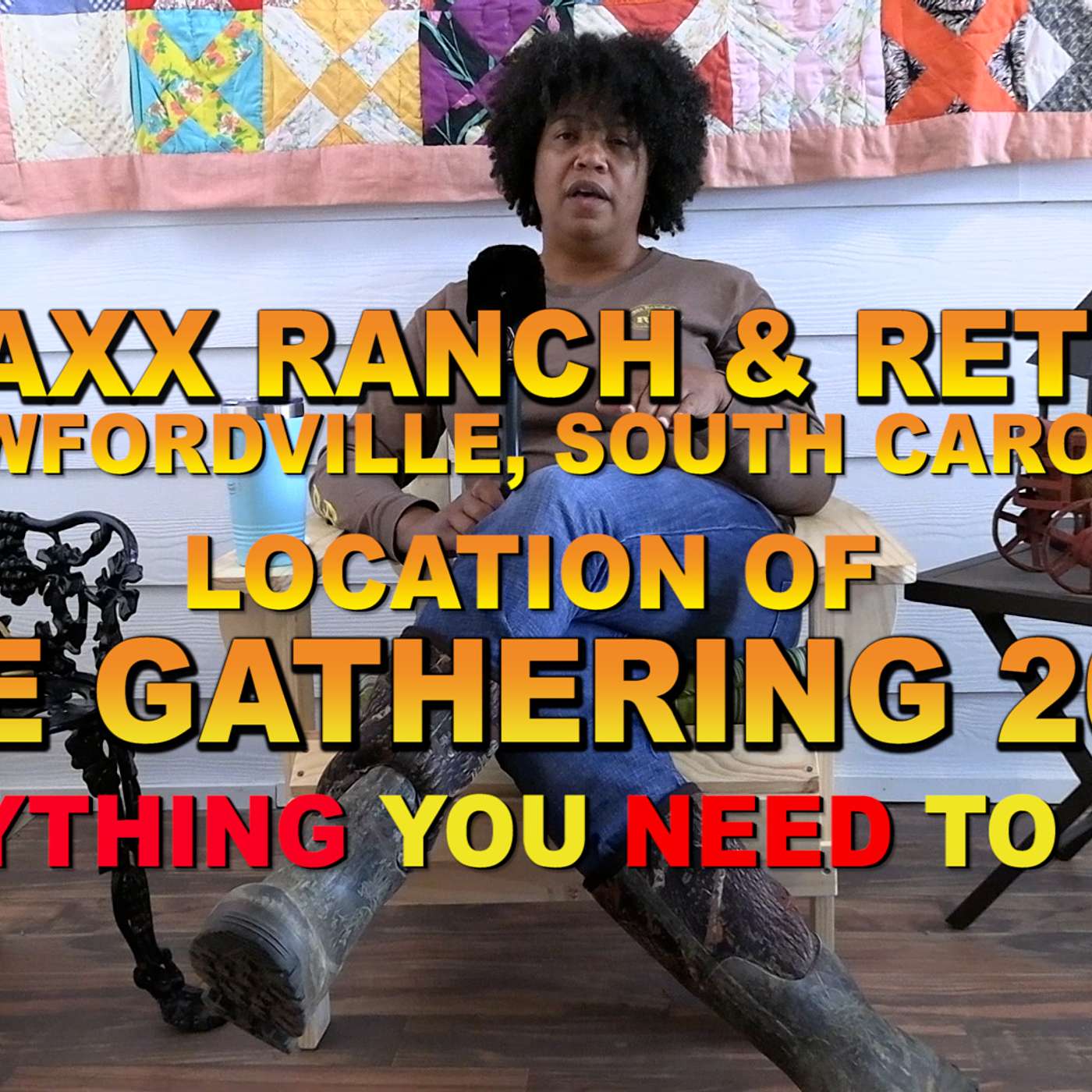 RANDOM WAYPOINTS PODCAST EP.02.05 | BOMAX RANCH & RETREAT | INTERVIEW W/ OWNER JUNETTA | EVENT VENUE episode artwork