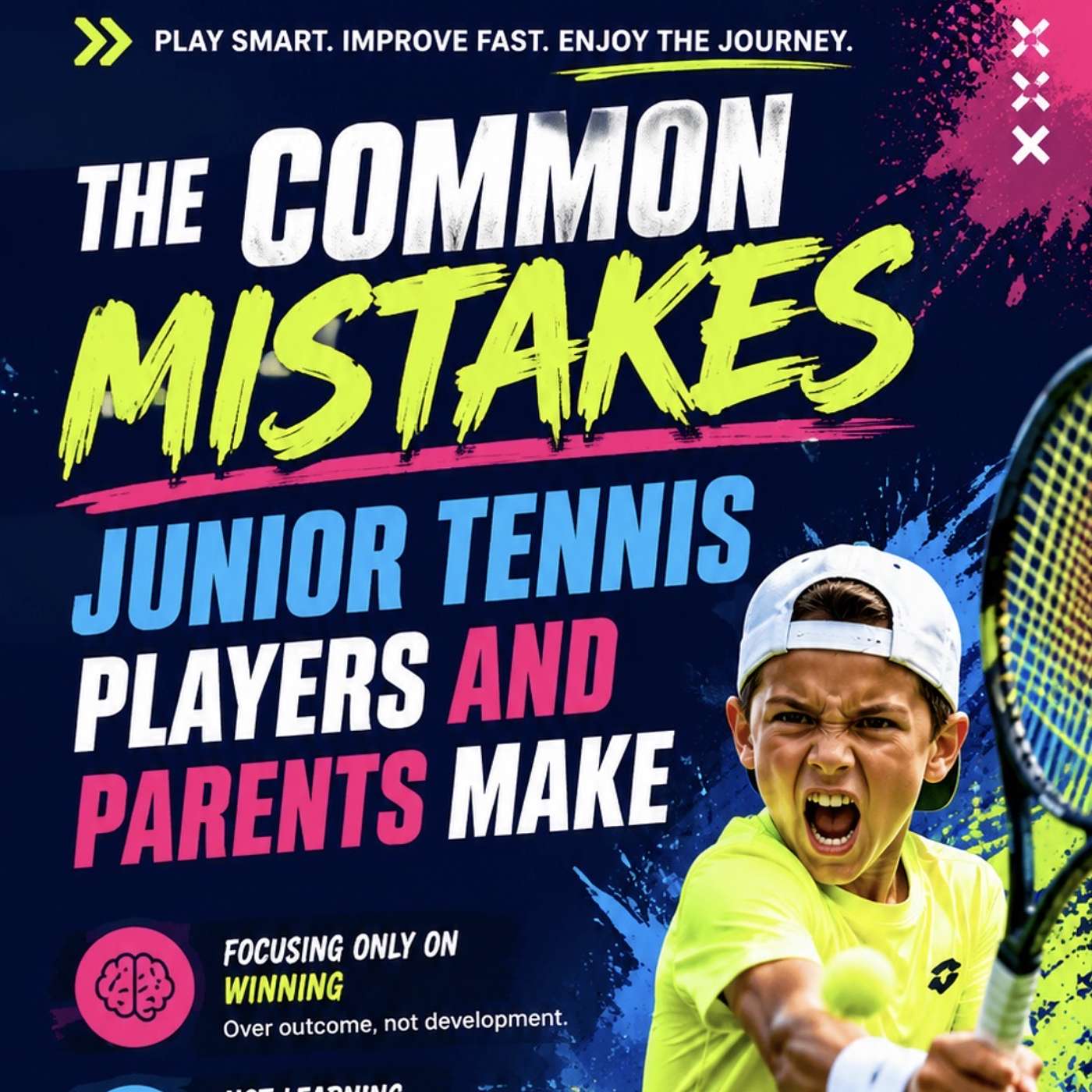 THE COMMON MISTAKES JUNIOR TENNIS PLAYERS AND PARENTS MAKE