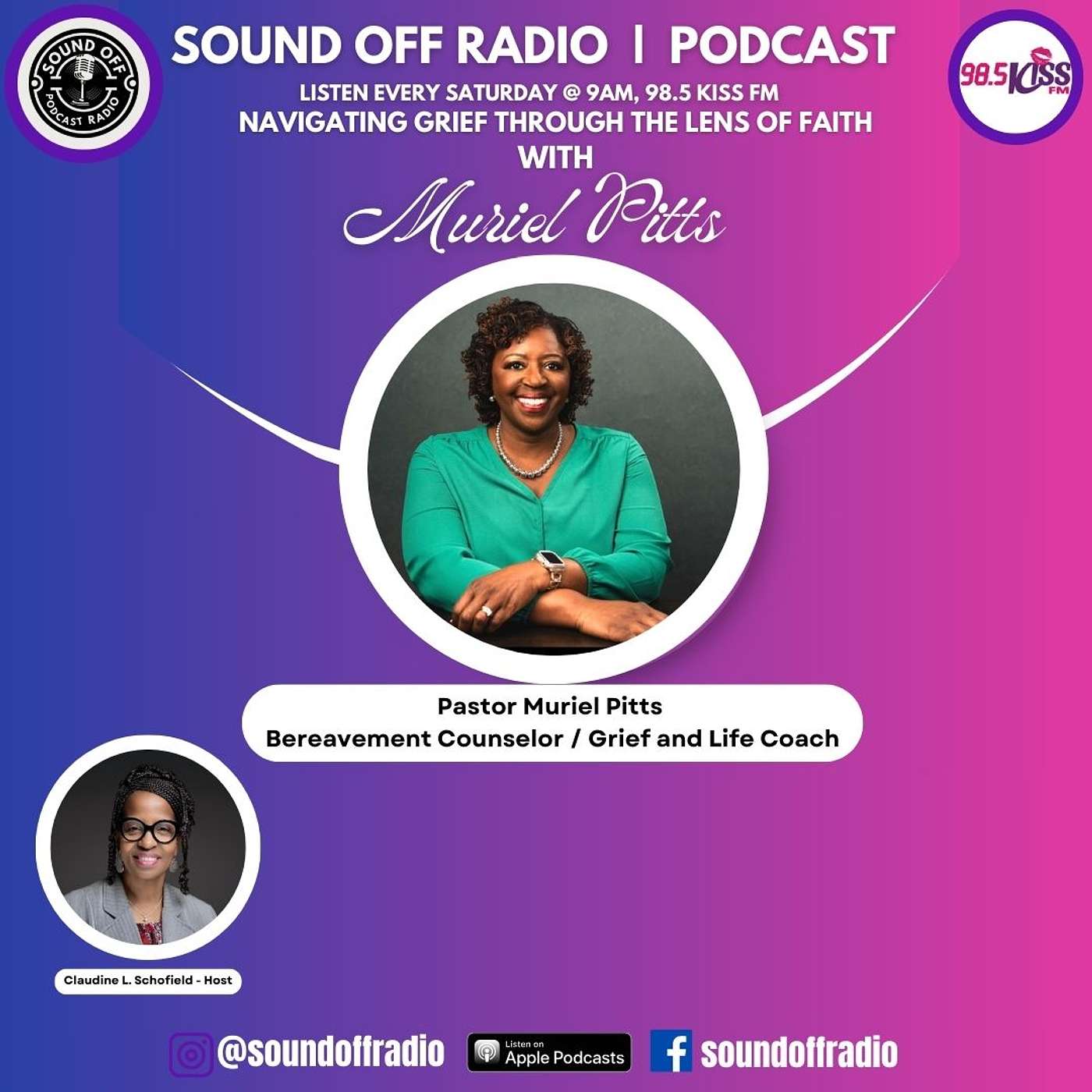 Navigating Grief Through The Lens Of Faith with Pastor Muriel Pitts