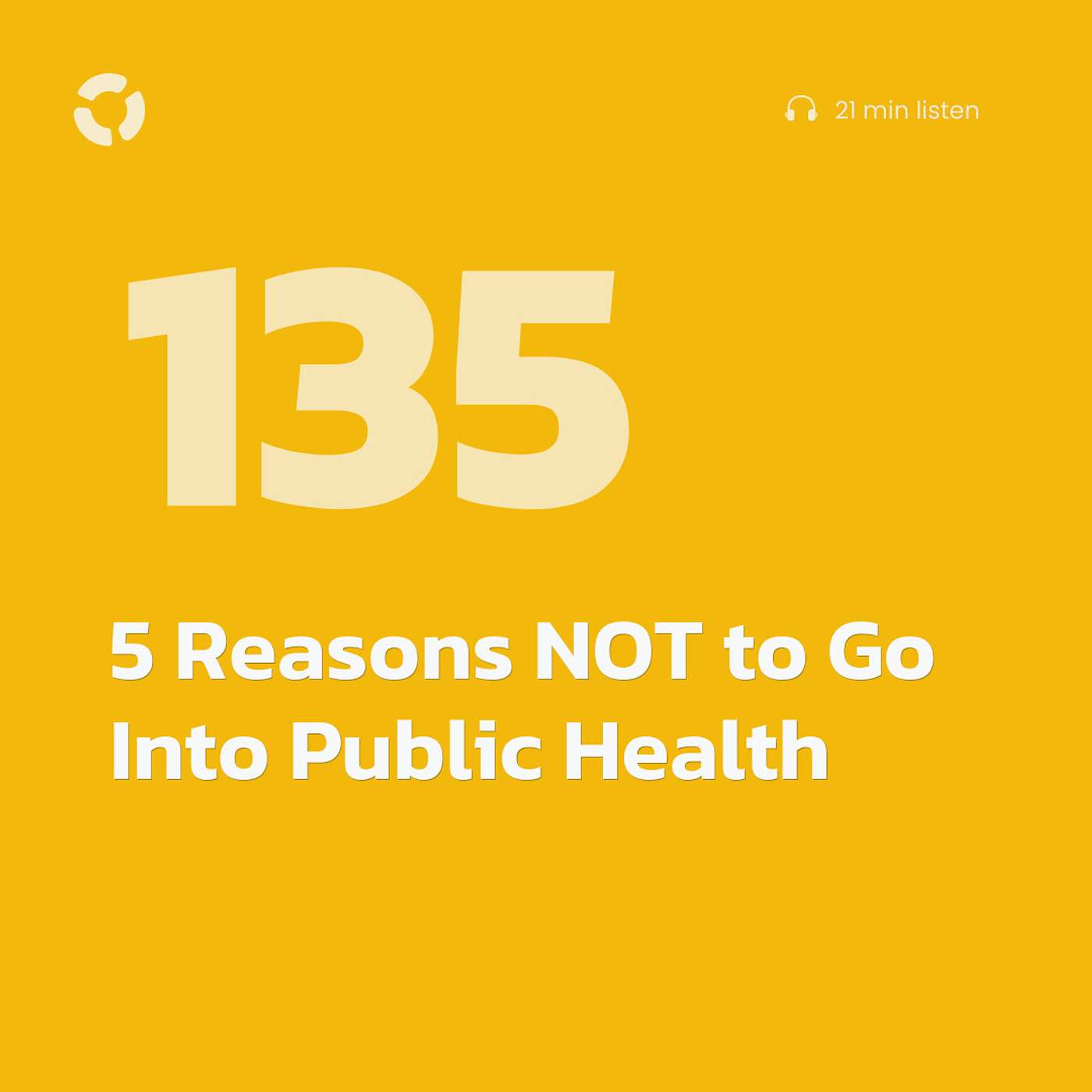 5 Reasons NOT To Go Into Public Health