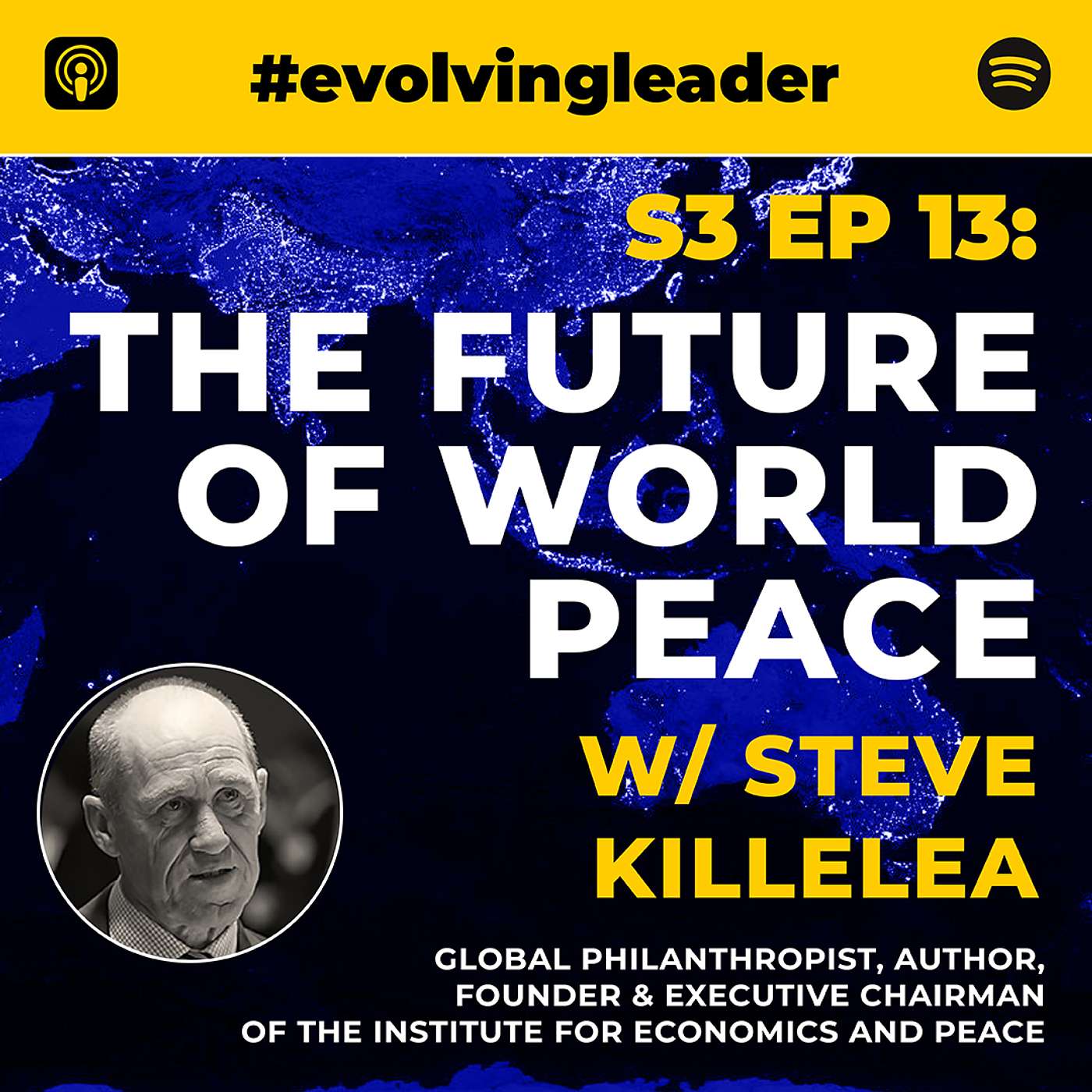 cover of episode The Future of World Peace with Steve Killelea