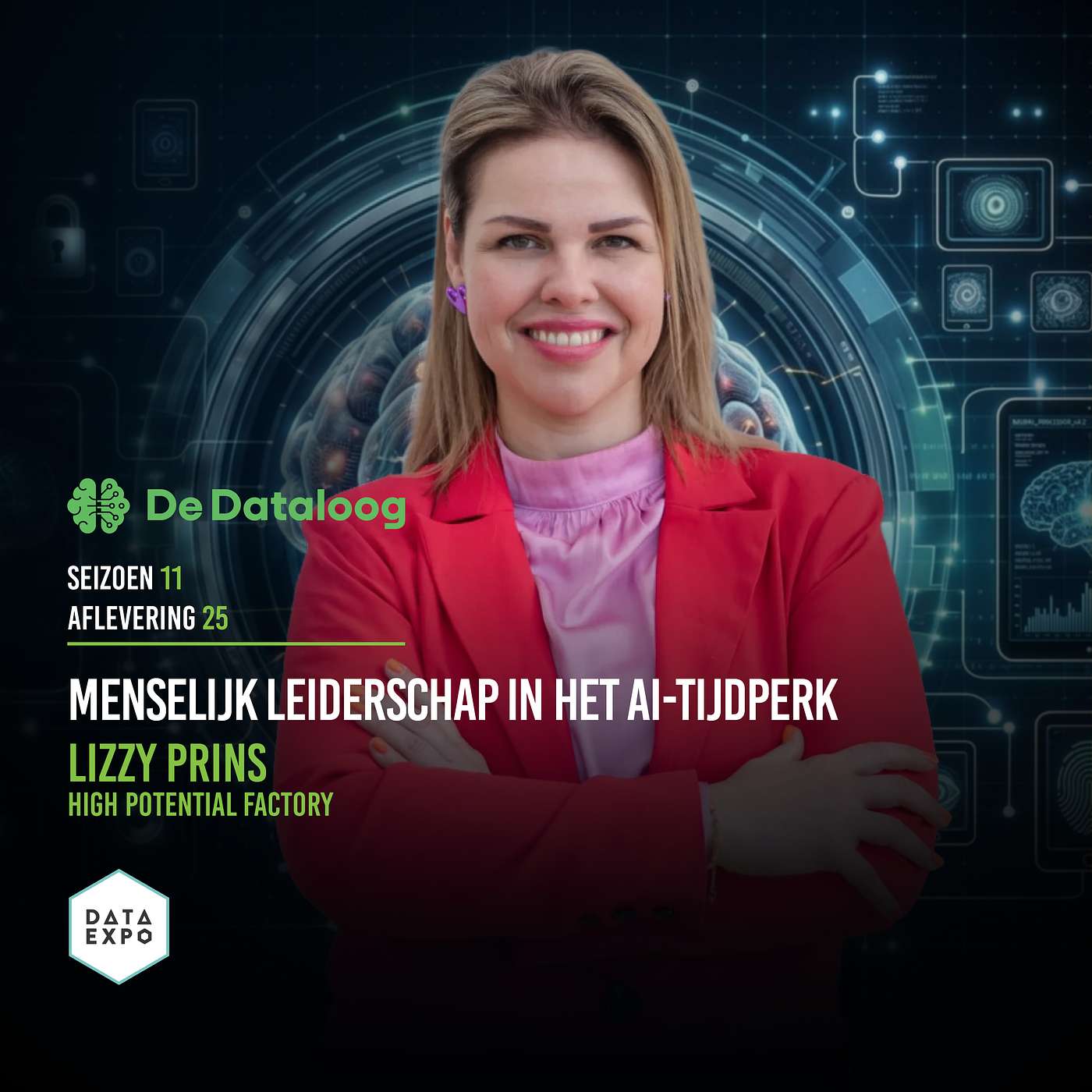 DTLS11A25 - Menselijk Leiderschap in het AI-Tijdperk – Live vanaf Data Expo met Lizzy Prins