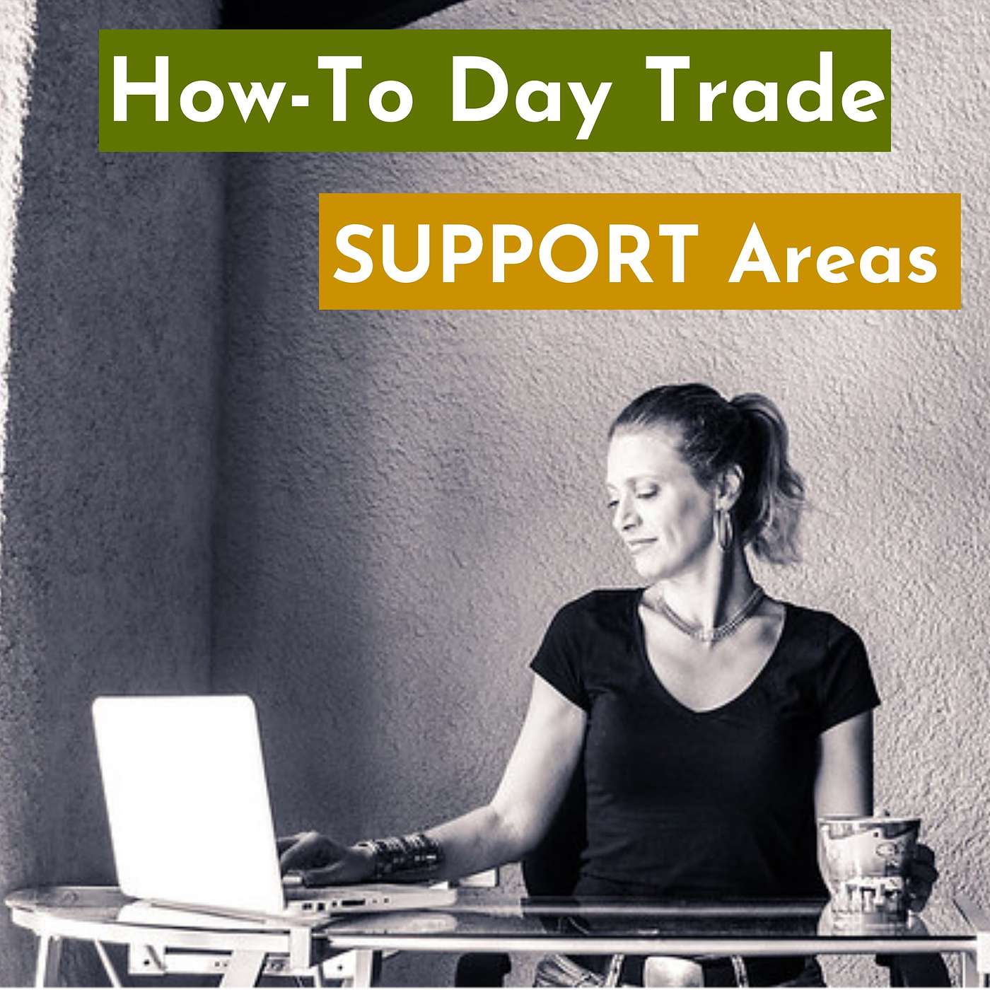 Day Trading SUPPORT Areas (How-To for beginners)