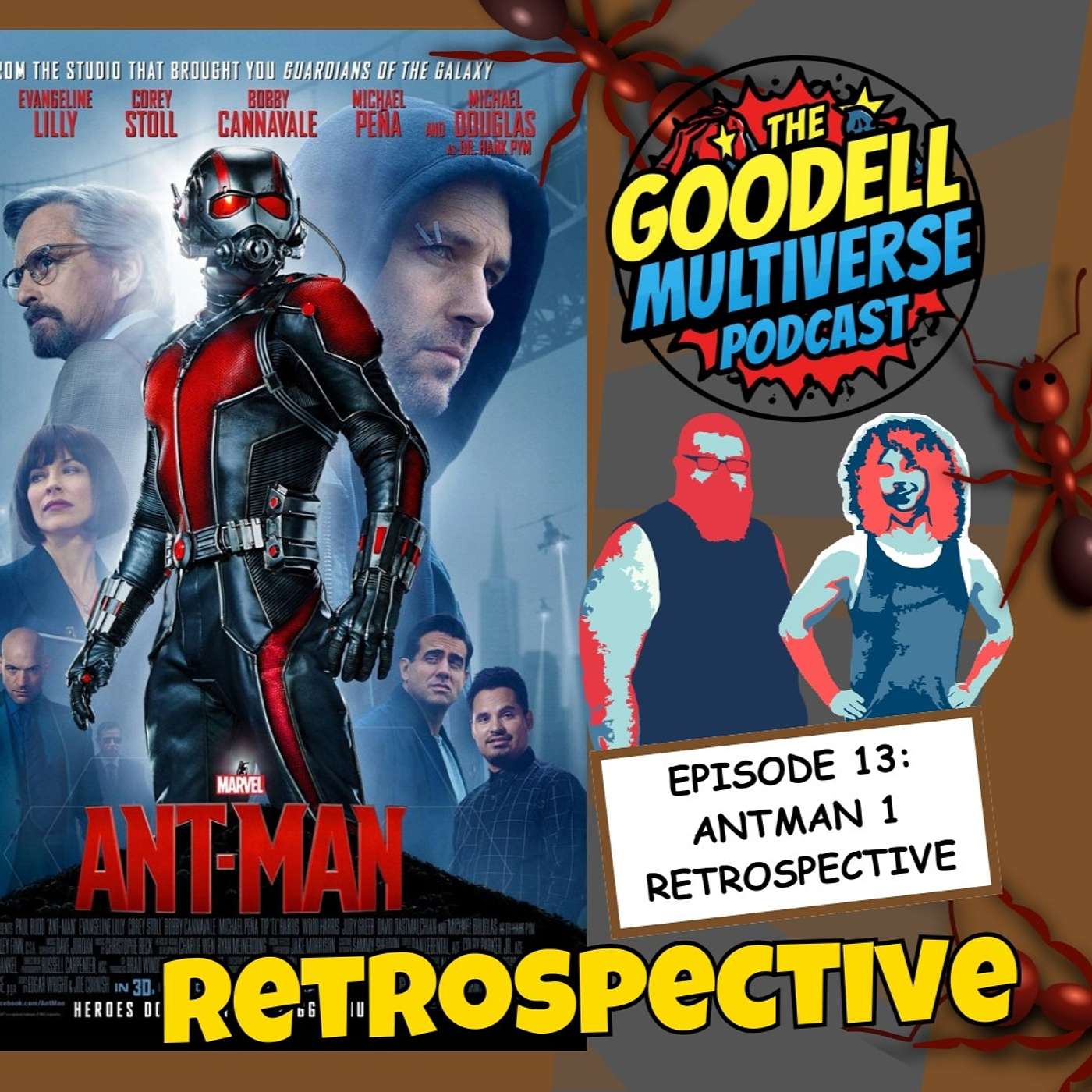 Ep13 - Ant-Man 1 Retrospective episode artwork