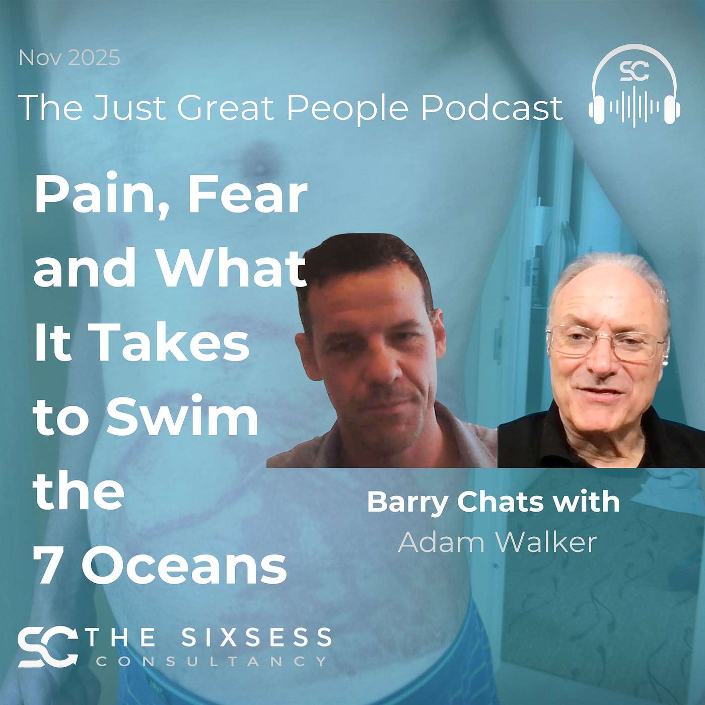 Pain, Fear and What It Takes to Swim the 7 Oceans!! episode artwork